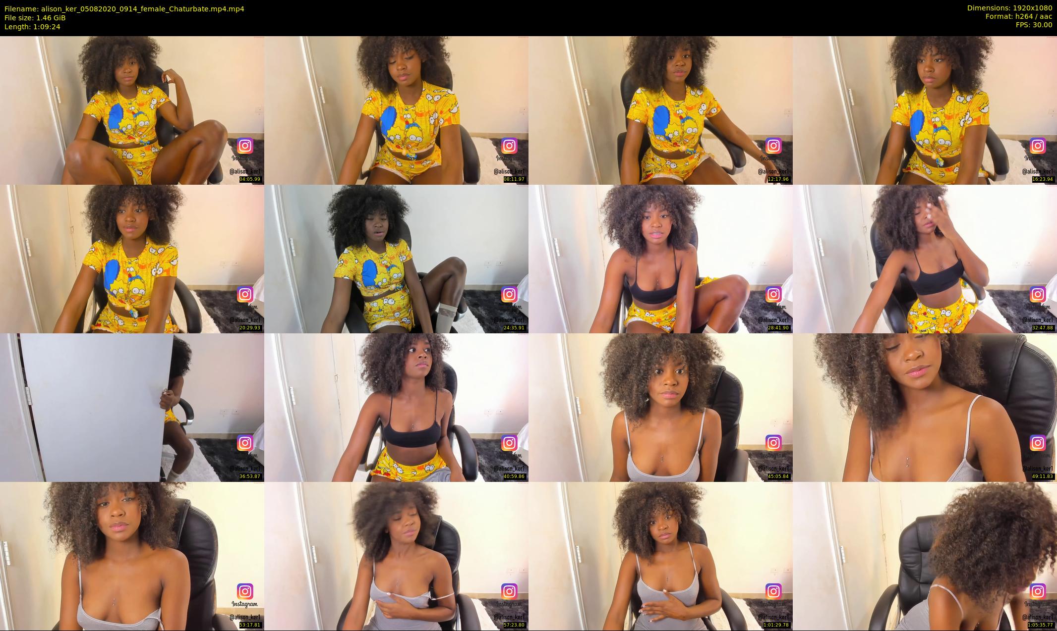 alison_ker — 70 minute Chaturbate female cam show recording, 1080p, Aug 5, 2020