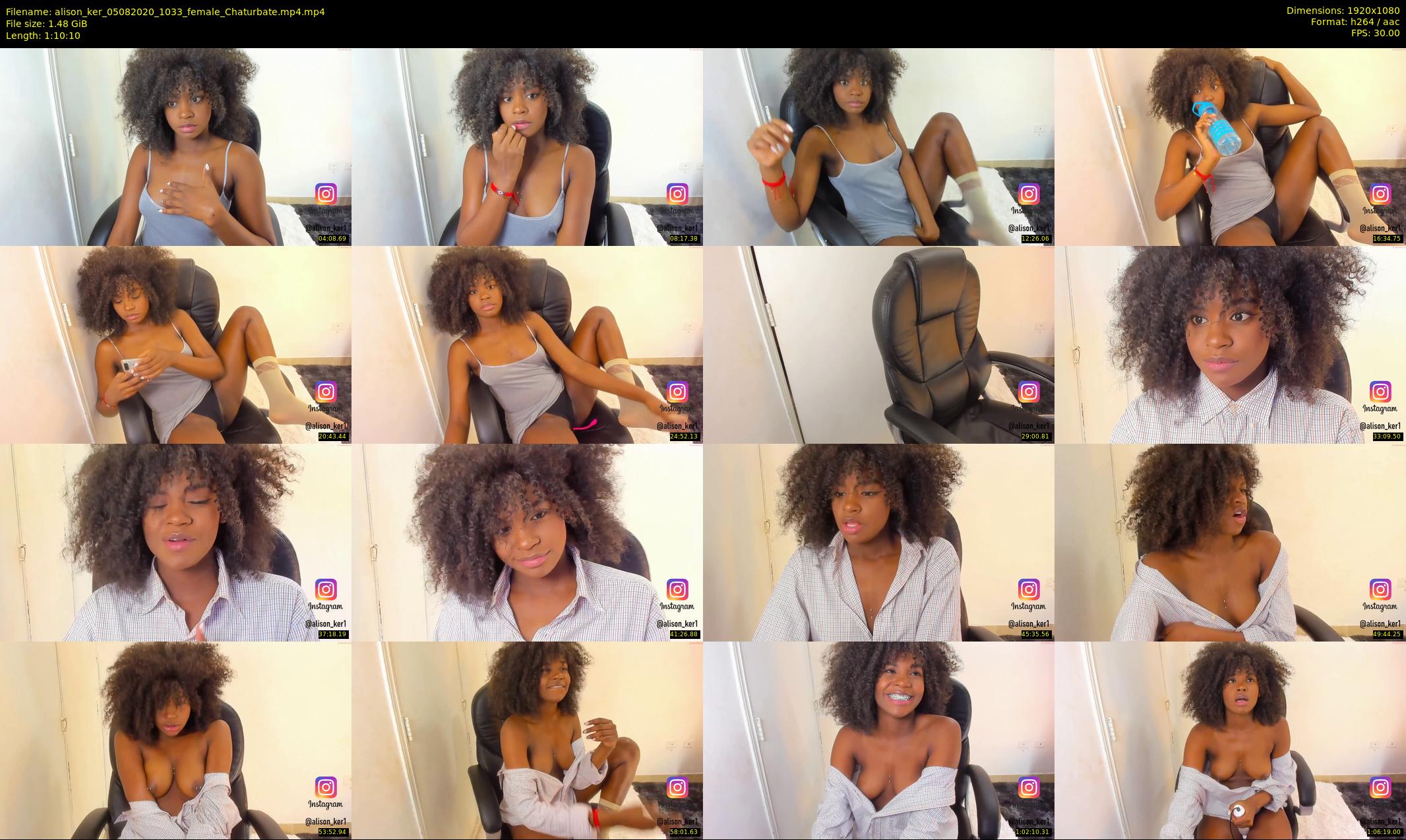alison_ker — 71 minute Chaturbate female cam show recording, 1080p, Aug 5, 2020