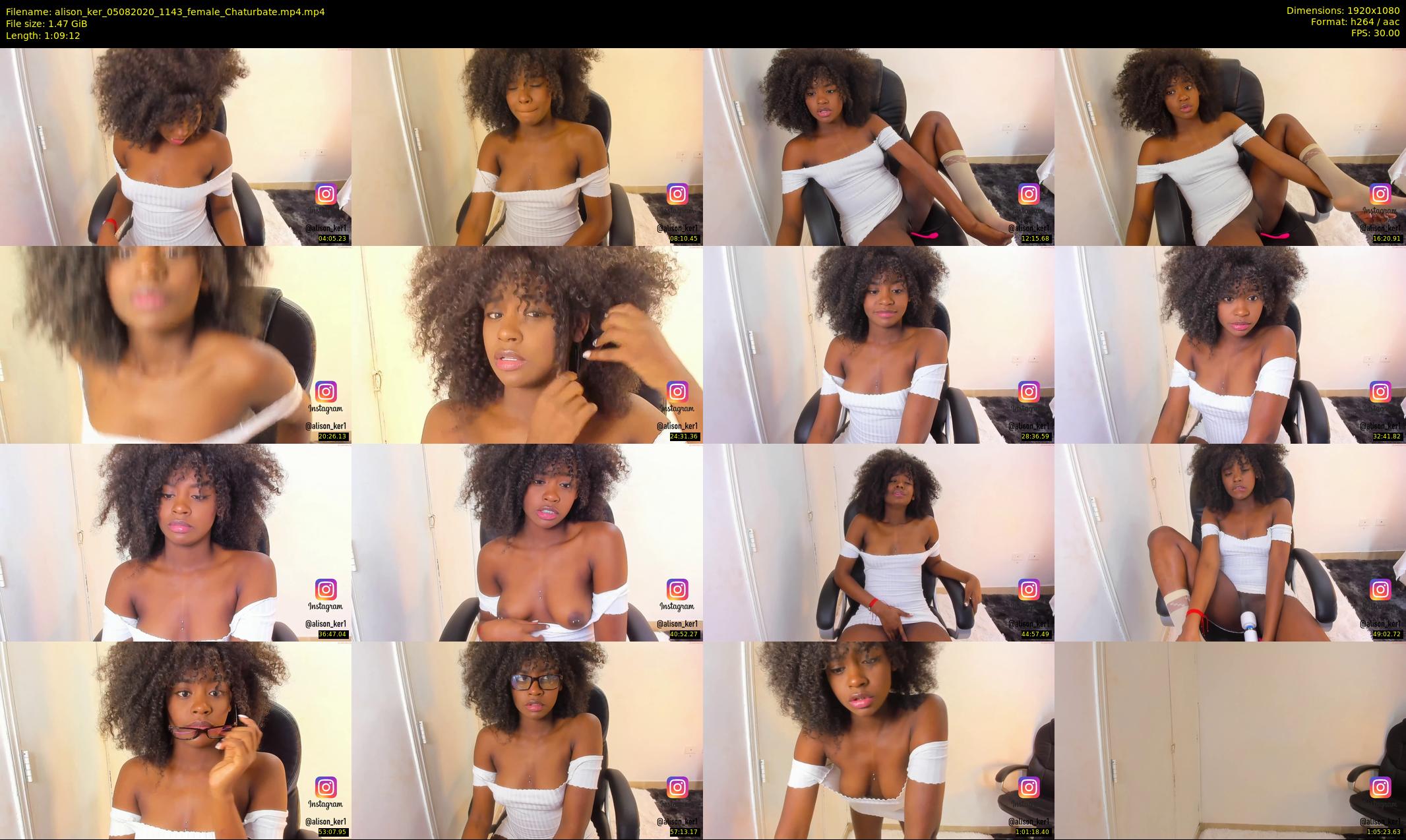 alison_ker — 70 minute Chaturbate female cam show recording, 1080p, Aug 5, 2020