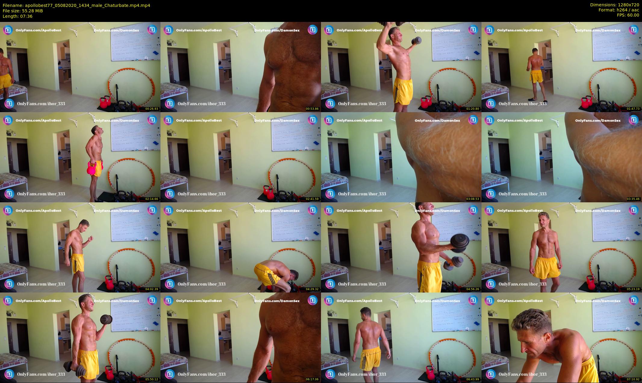 apollobest77 — 8 minute Chaturbate male cam show recording, 720p, Aug 5, 2020