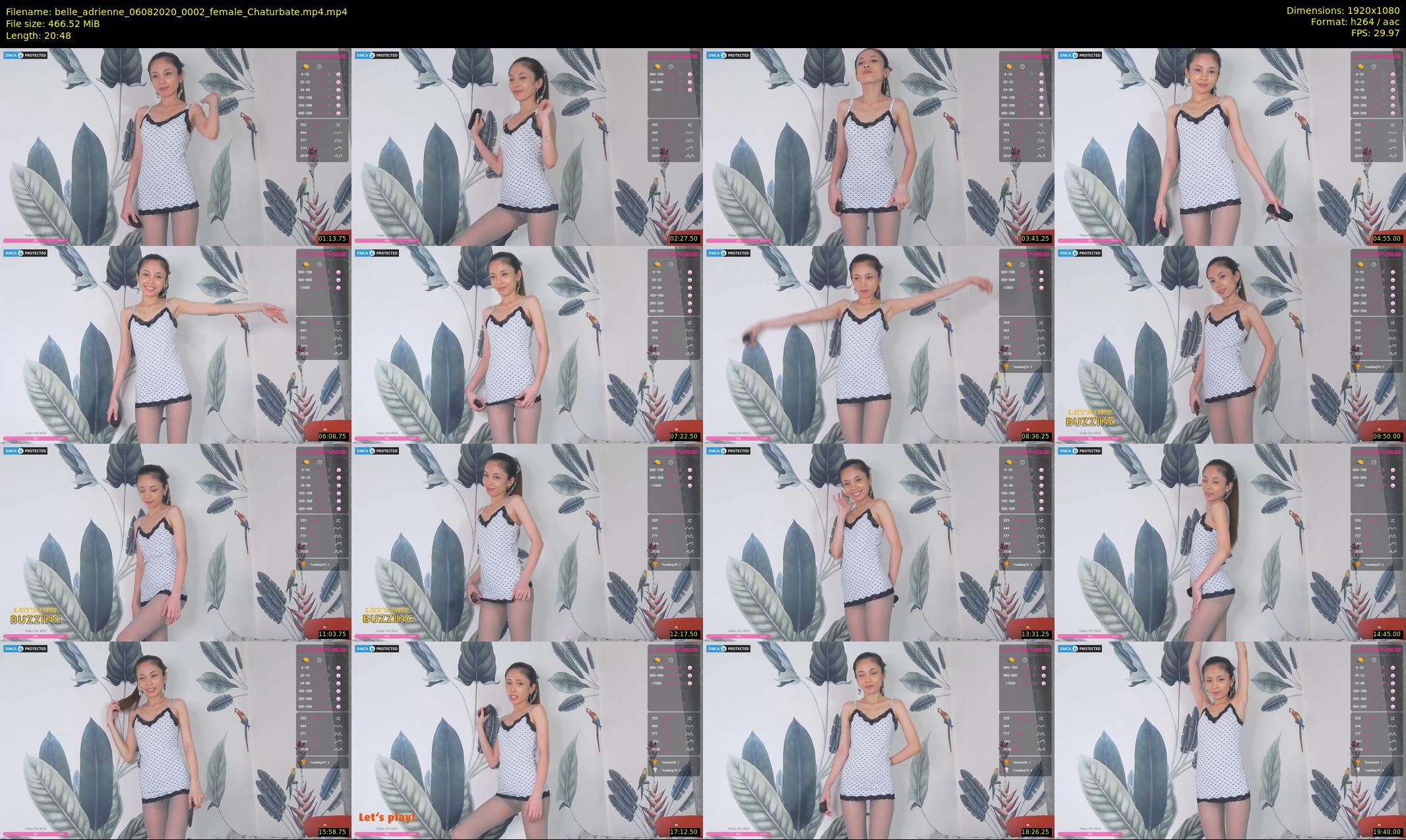 belle_adrienne — 21 minute Chaturbate couple cam show recording, 1080p, Aug 6, 2020