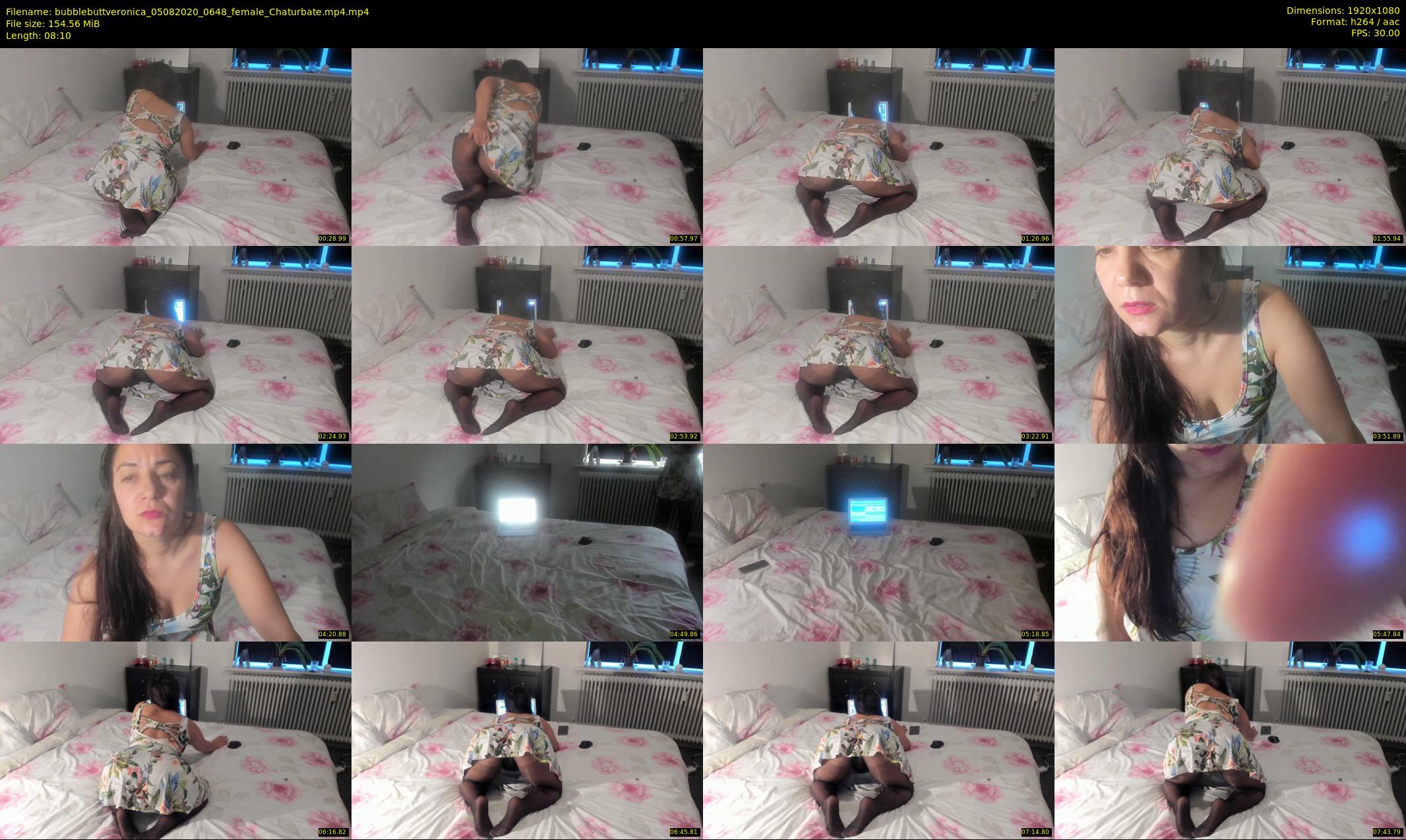 bubblebuttveronica — 9 minute Chaturbate female cam show recording, 1080p, Aug 5, 2020