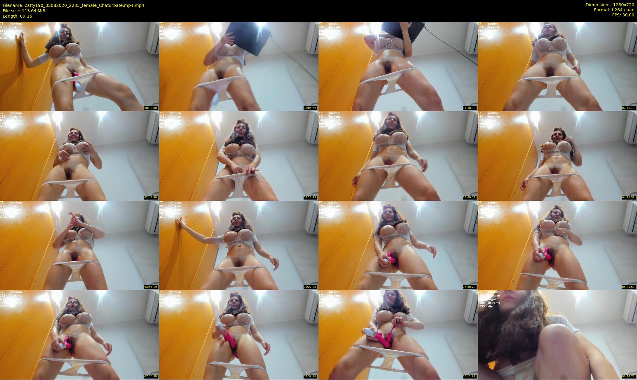 catty190 — 10 minute Chaturbate female cam show recording, 720p, Aug 5, 2020