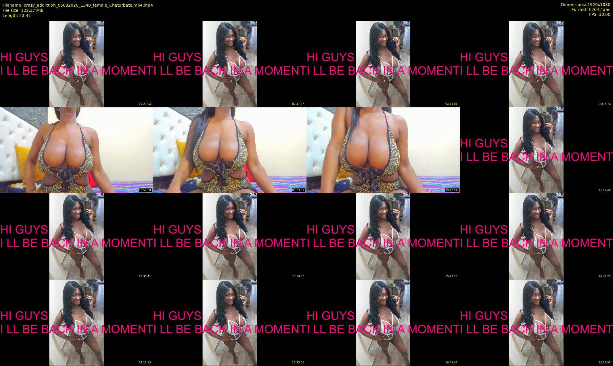 crazy_addixtion — 24 minute Chaturbate female cam show recording, 1080p, Aug 5, 2020
