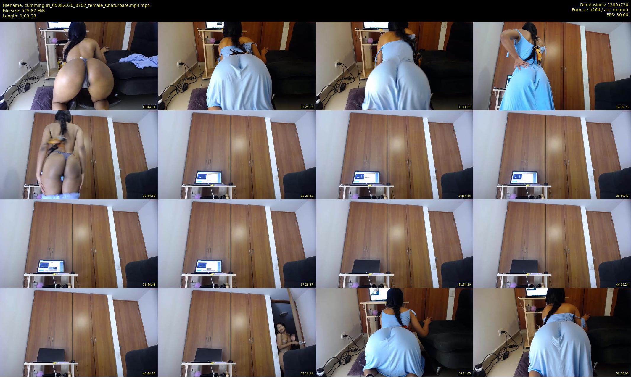 cummingurl — 64 minute Chaturbate couple cam show recording, 720p, Aug 5, 2020