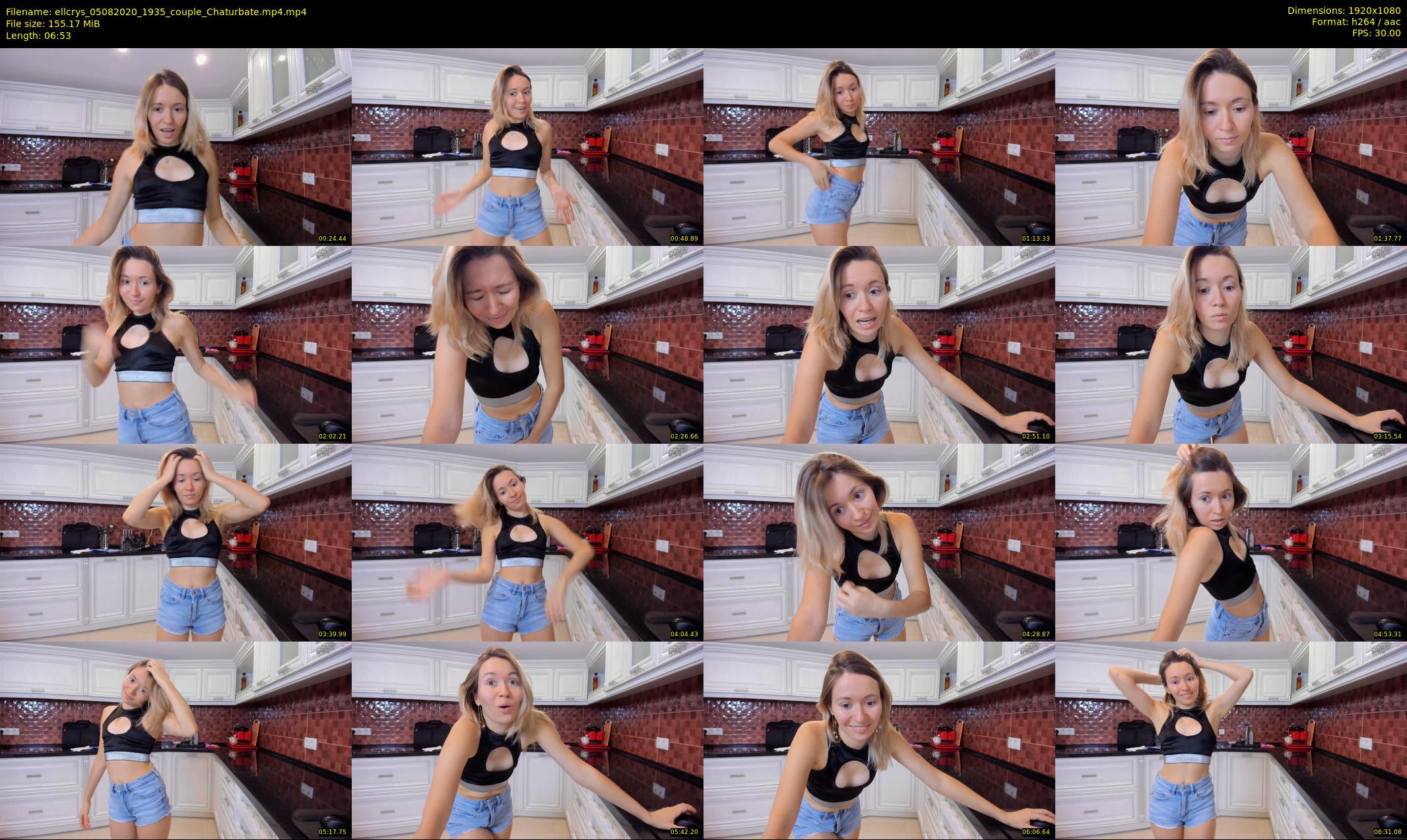 ellcrys — 7 minute Chaturbate couple cam show recording, 1080p, Aug 5, 2020