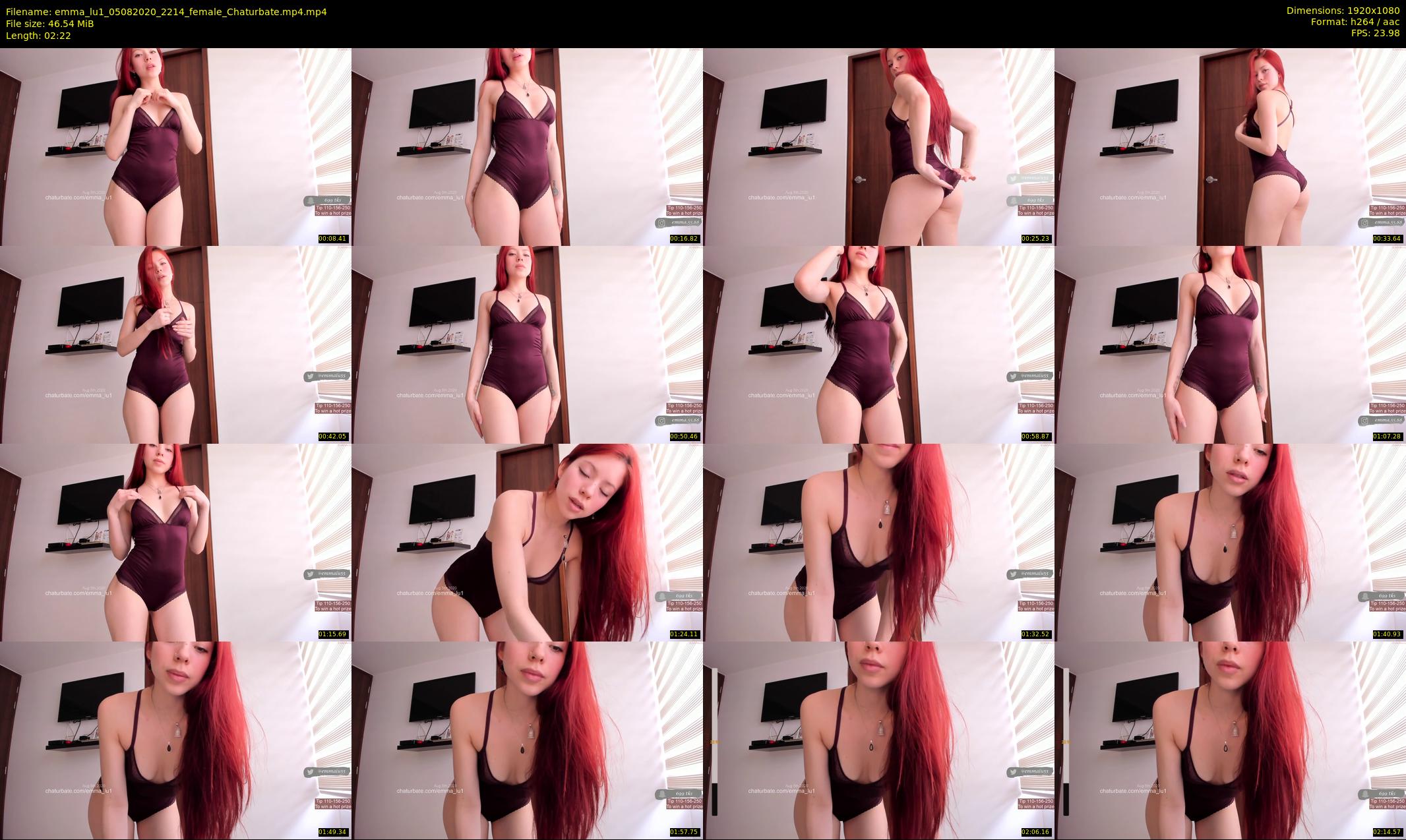 emma_lu1 — 3 minute Chaturbate female cam show recording, 1080p, Aug 5, 2020