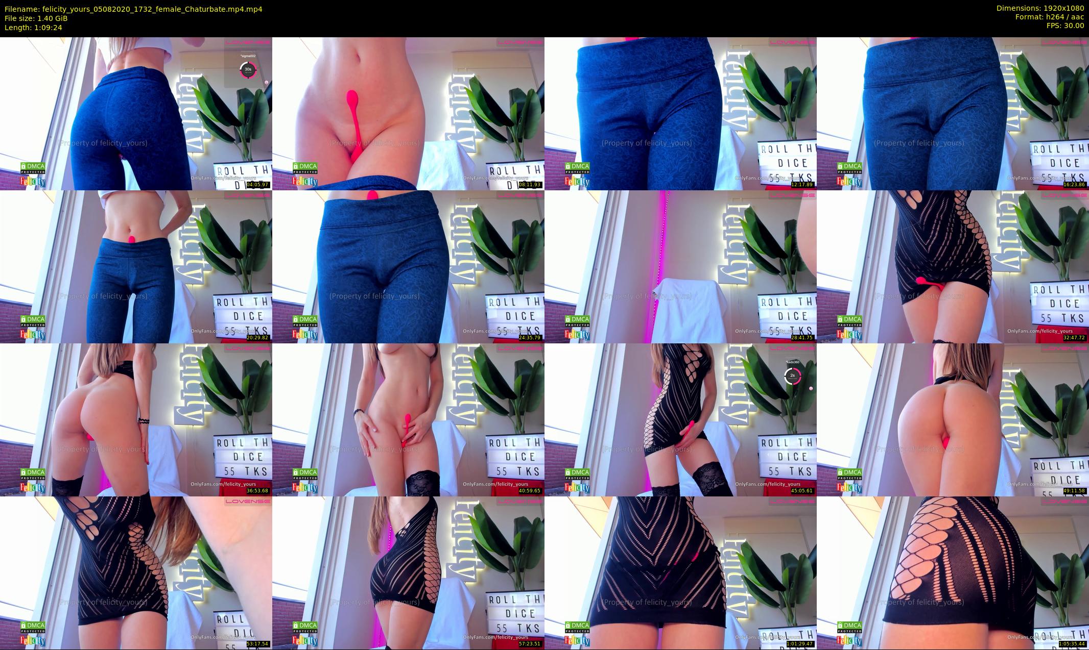 felicity_yours — 70 minute Chaturbate female cam show recording, 1080p, Aug 5, 2020
