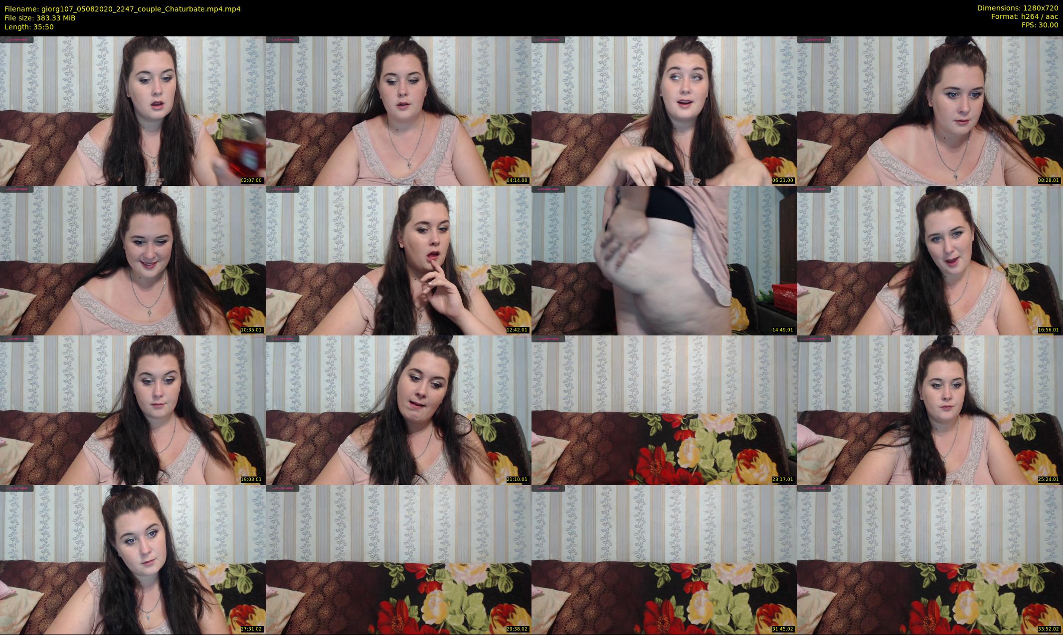 giorg107 — 36 minute Chaturbate couple cam show recording, 720p, Aug 5, 2020