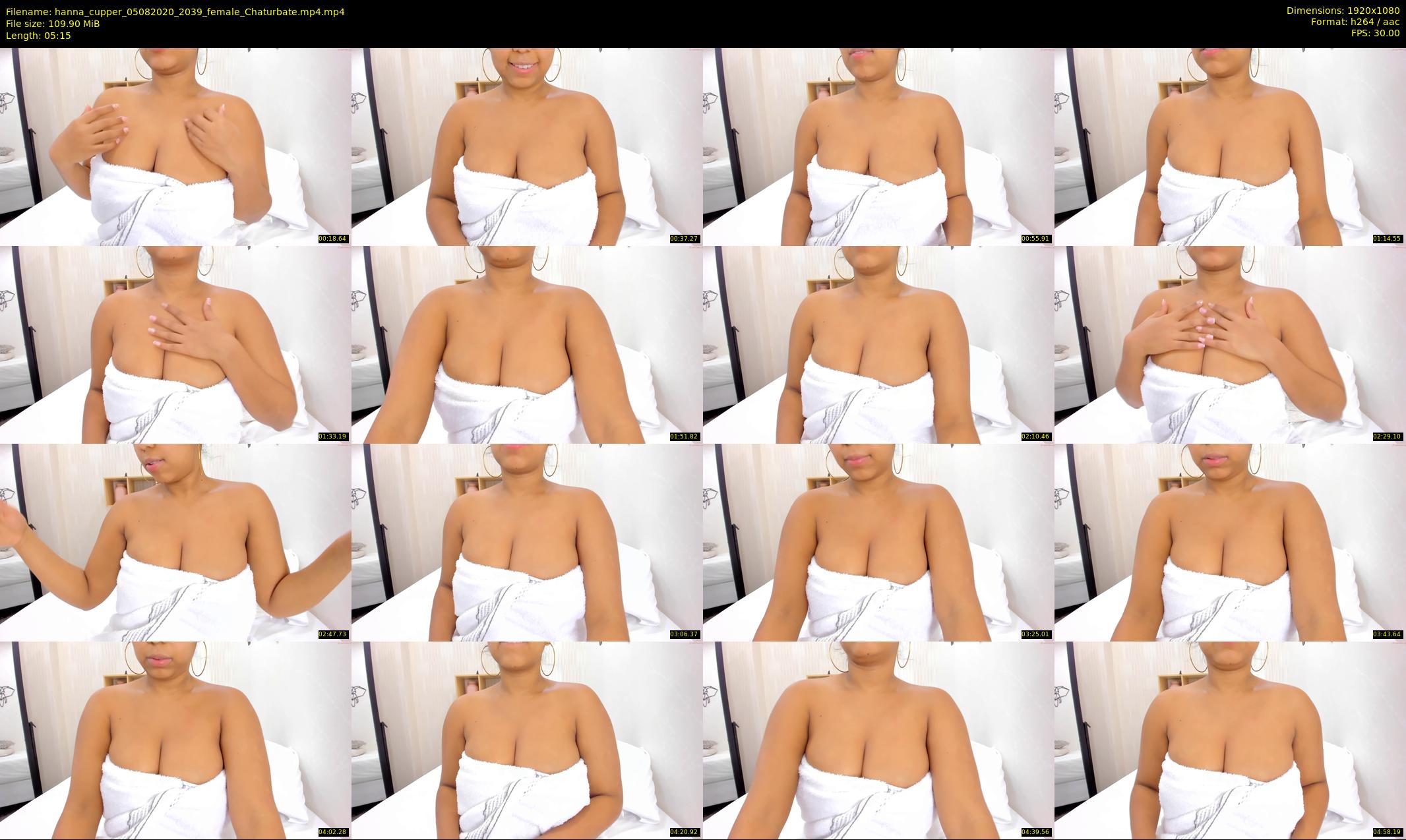 hanna_cupper — 6 minute Chaturbate female cam show recording, 1080p, Aug 5, 2020