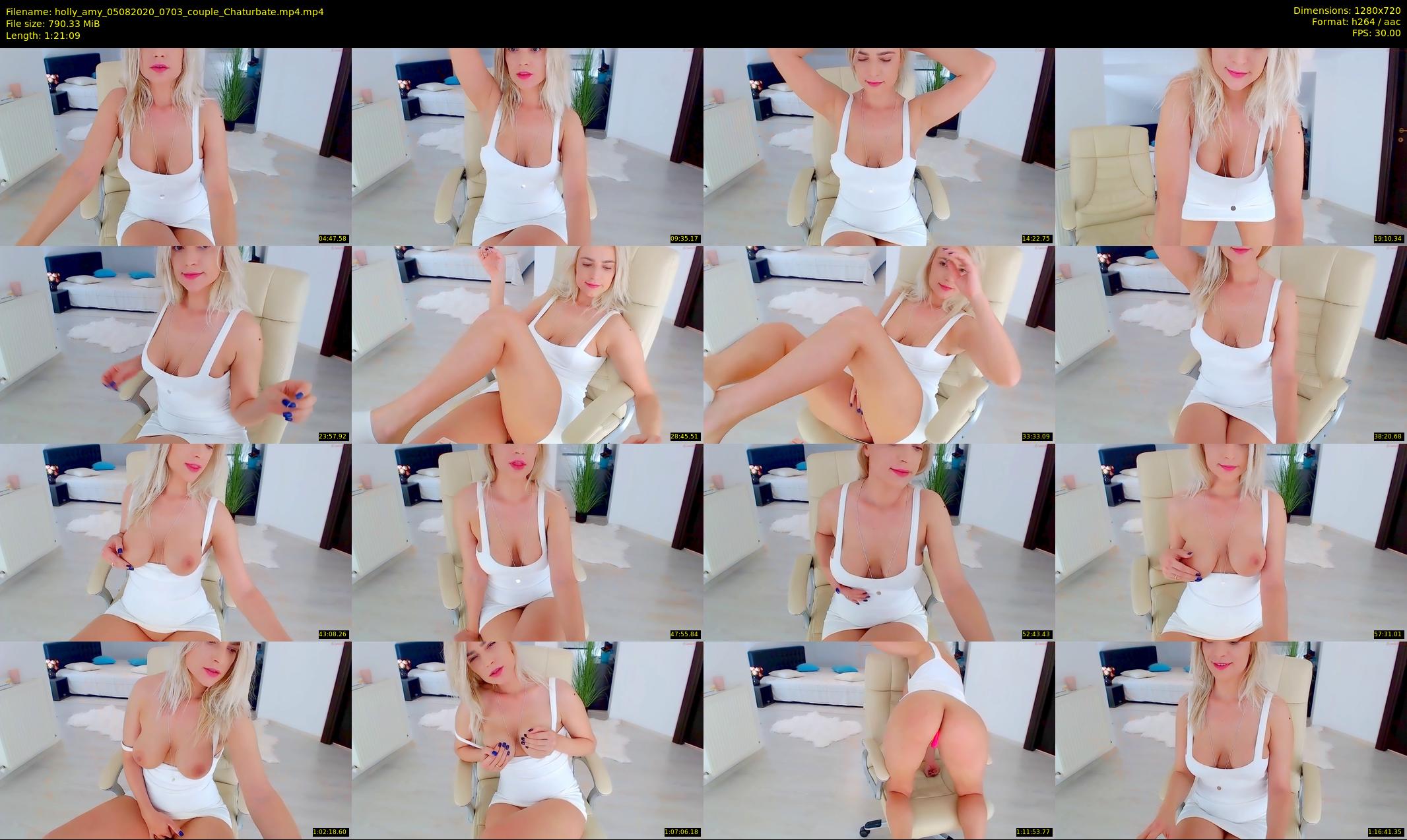holly_amy — 82 minute Chaturbate couple cam show recording, 720p, Aug 5, 2020