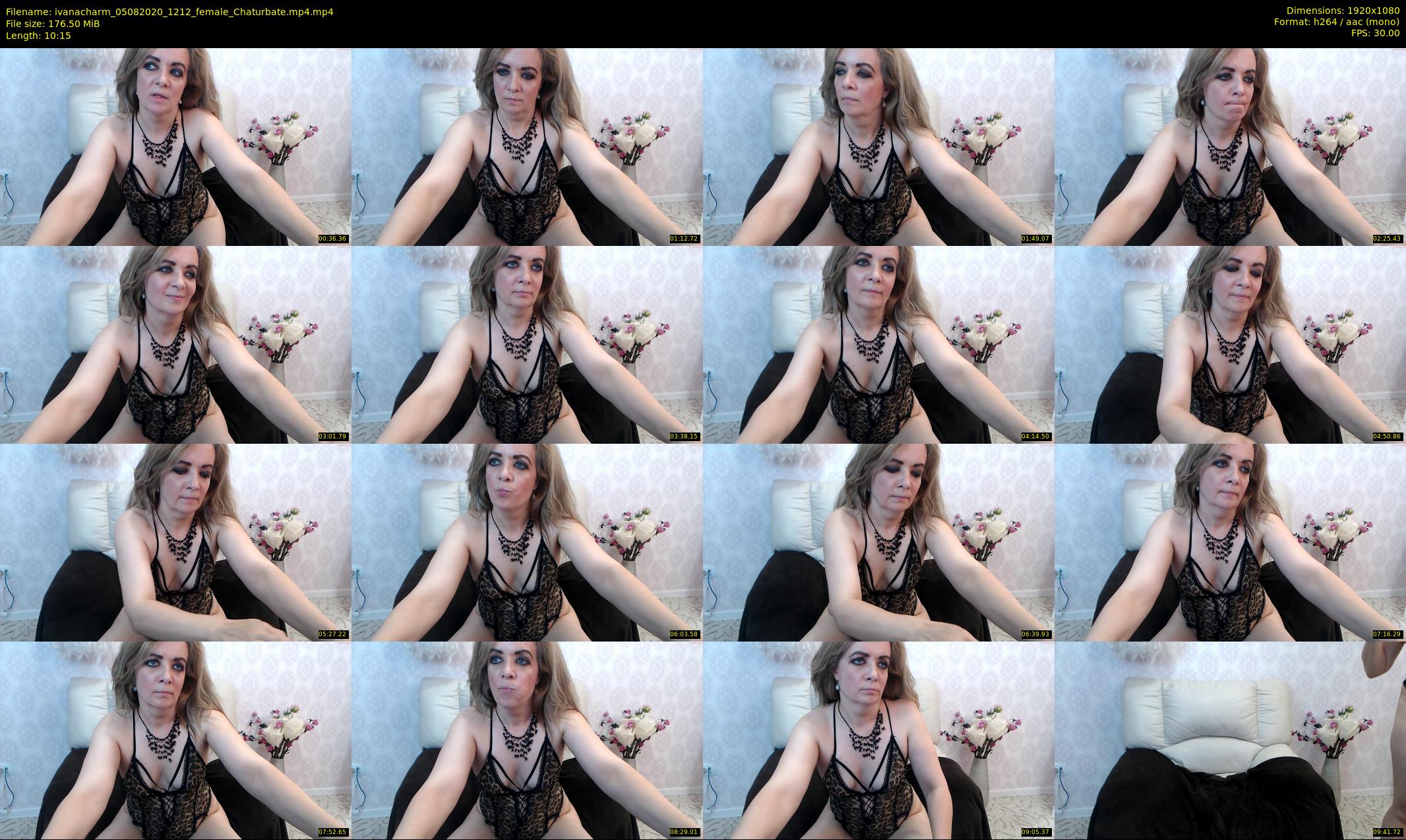 ivanacharm — 11 minute Chaturbate female cam show recording, 1080p, Aug 5, 2020