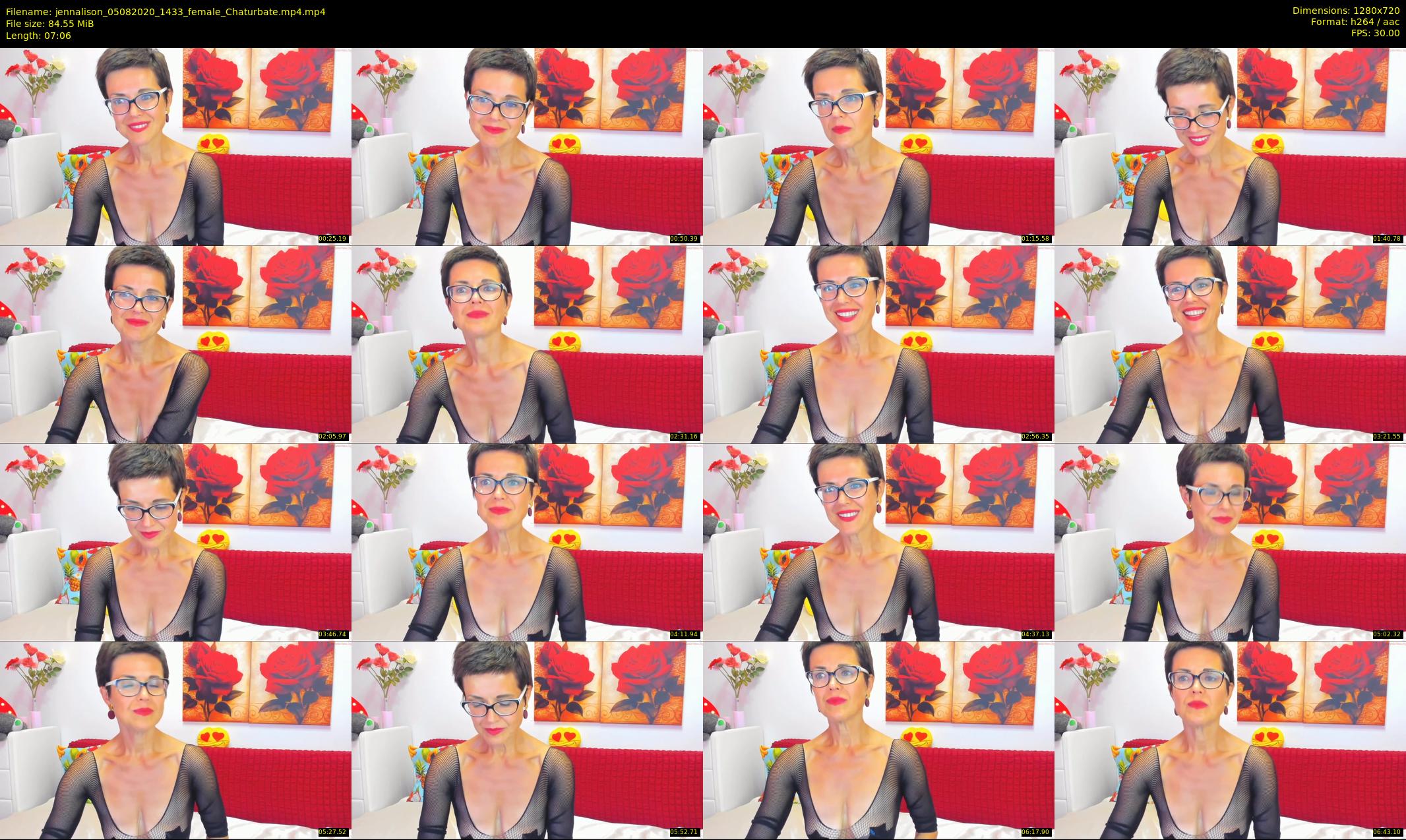 jennalison — 8 minute Chaturbate female cam show recording, 720p, Aug 5, 2020