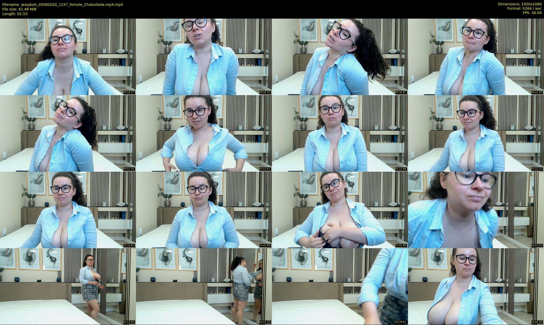 jessykah — 3 minute Chaturbate female cam show recording, 1080p, Aug 5, 2020