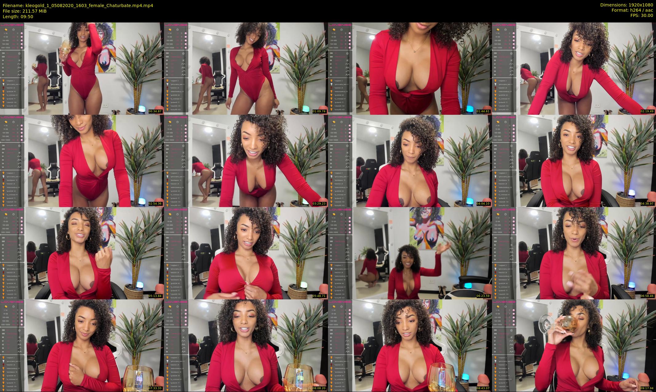 kleogold_1 — 10 minute Chaturbate female cam show recording, 1080p, Aug 5, 2020