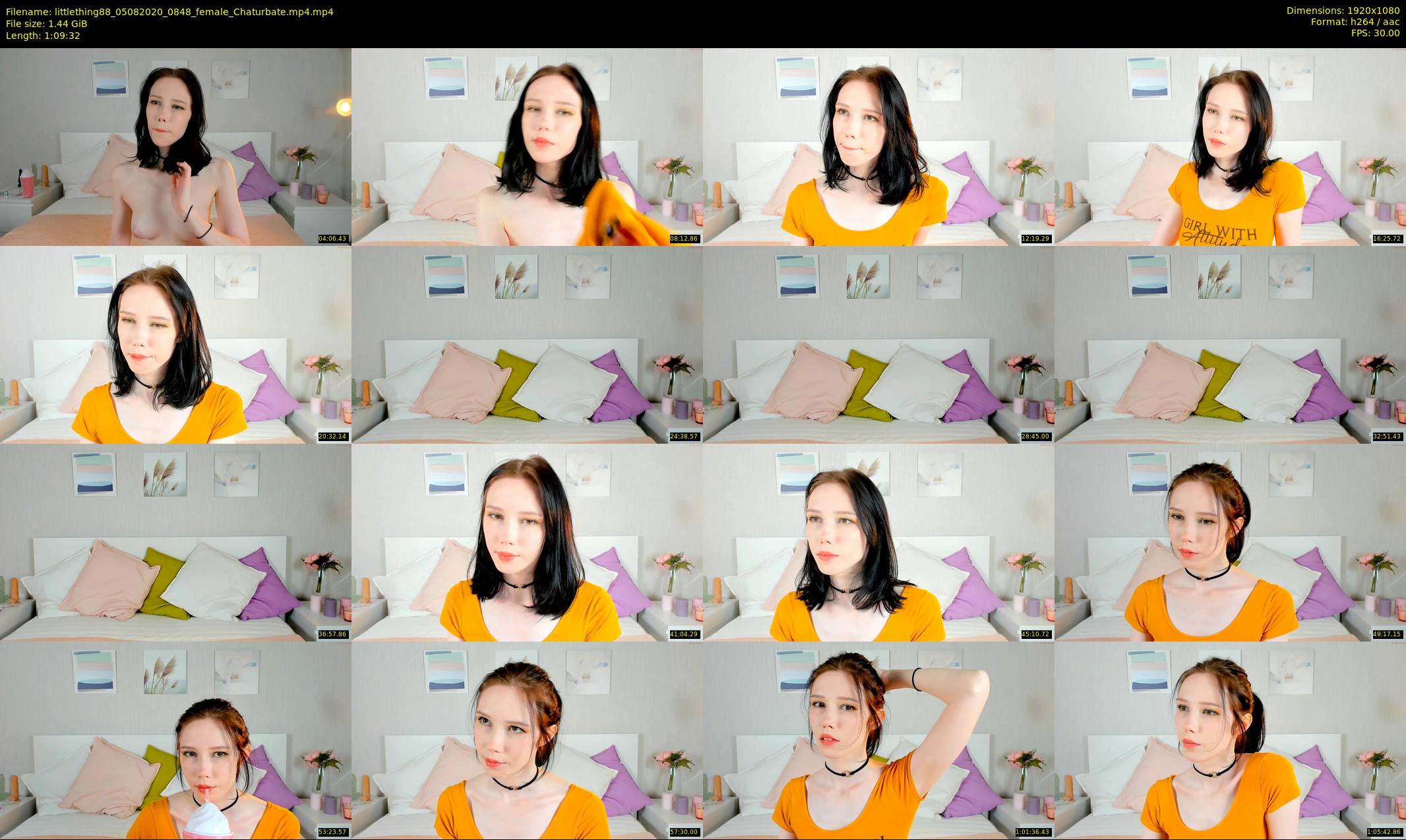 littlething88 — 70 minute Chaturbate female cam show recording, 1080p, Aug 5, 2020
