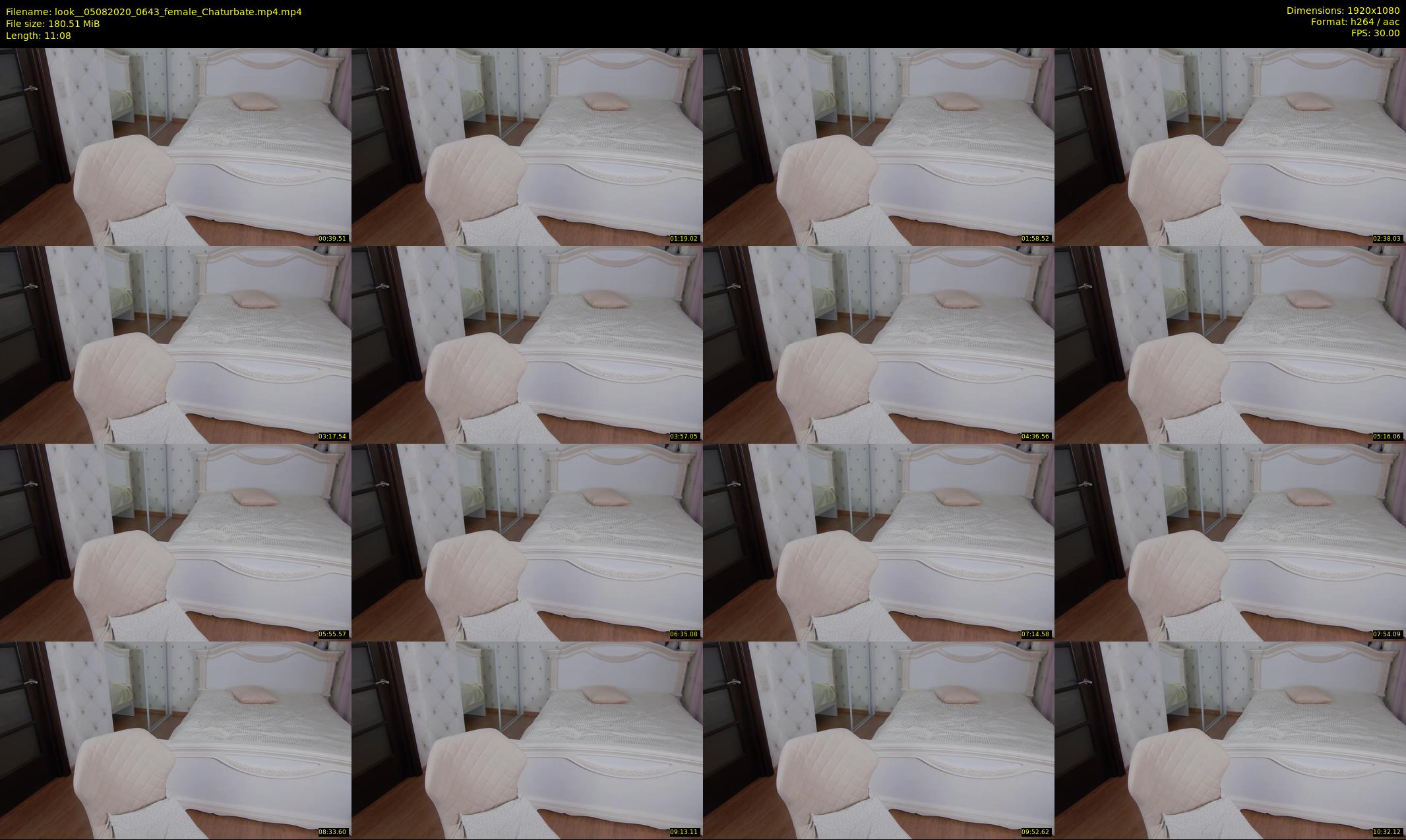 look_ — 12 minute Chaturbate female cam show recording, 1080p, Aug 5, 2020