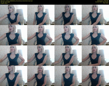 mallinia — 7 minute Chaturbate female cam show recording, 720p, Aug 5, 2020