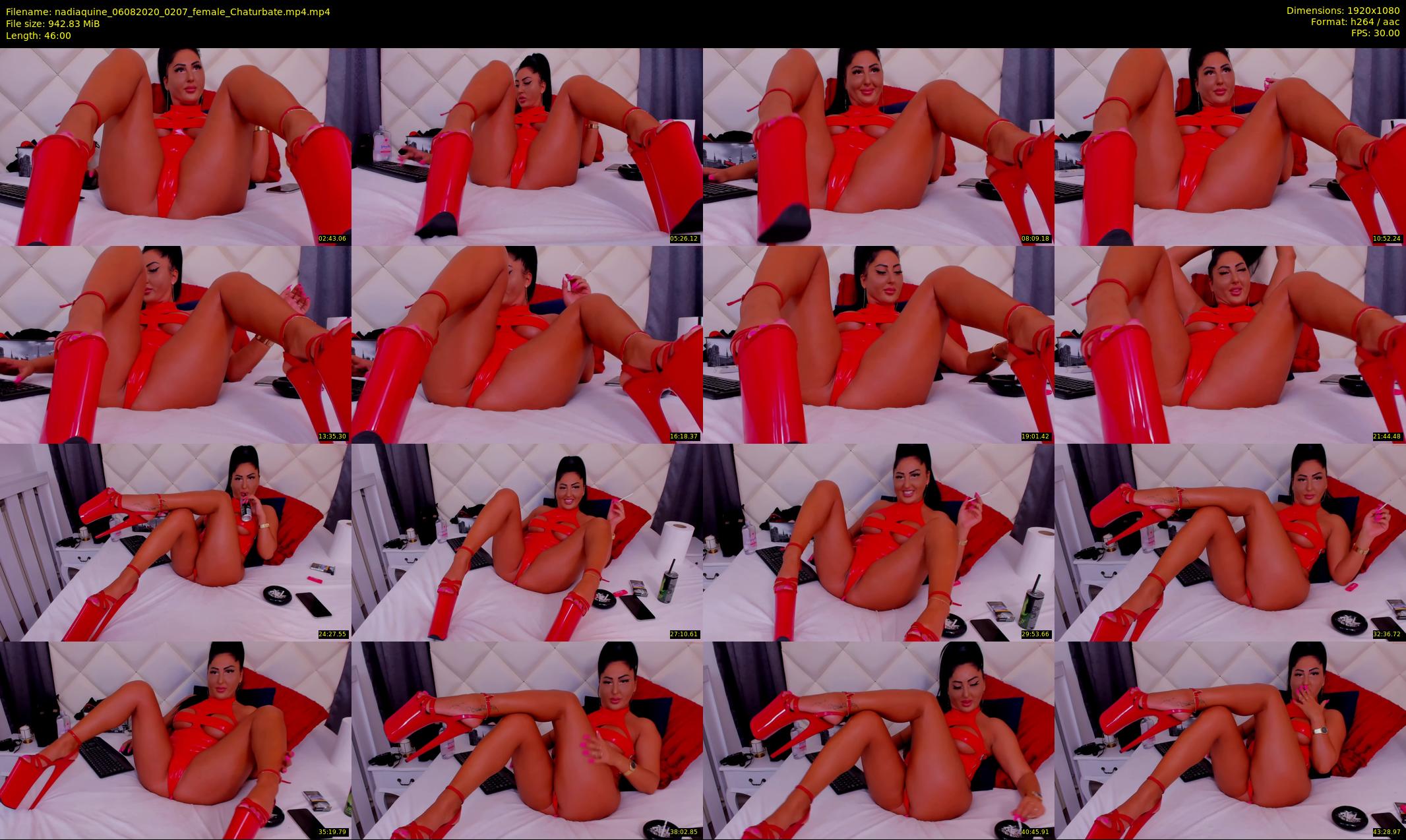 nadiaquine — 46 minute Chaturbate female cam show recording, 1080p, Aug 6, 2020