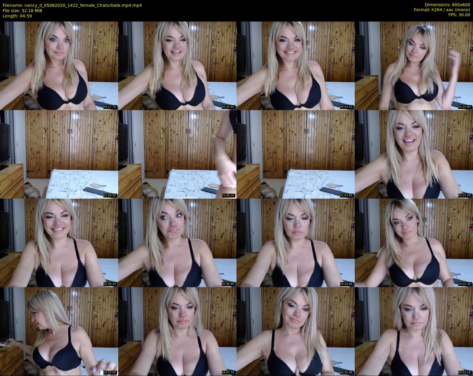 nancy_d — 5 minute Chaturbate female cam show recording, 480p, Aug 5, 2020