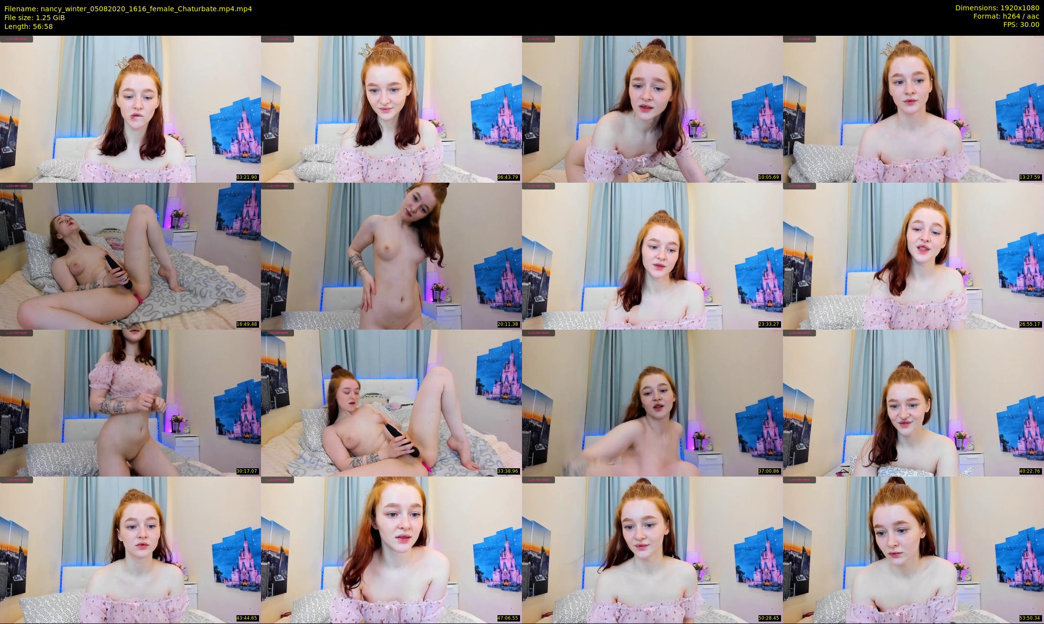nancy_winter — 57 minute Chaturbate female cam show recording, 1080p, Aug 5, 2020