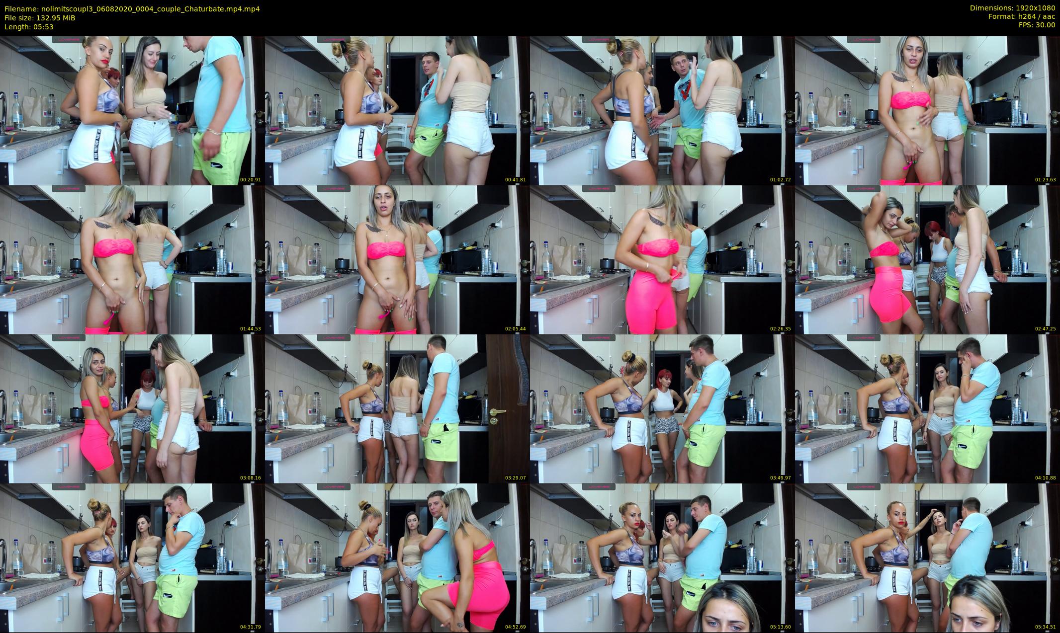 nolimitscoupl3 — 6 minute Chaturbate couple cam show recording, 1080p, Aug 6, 2020