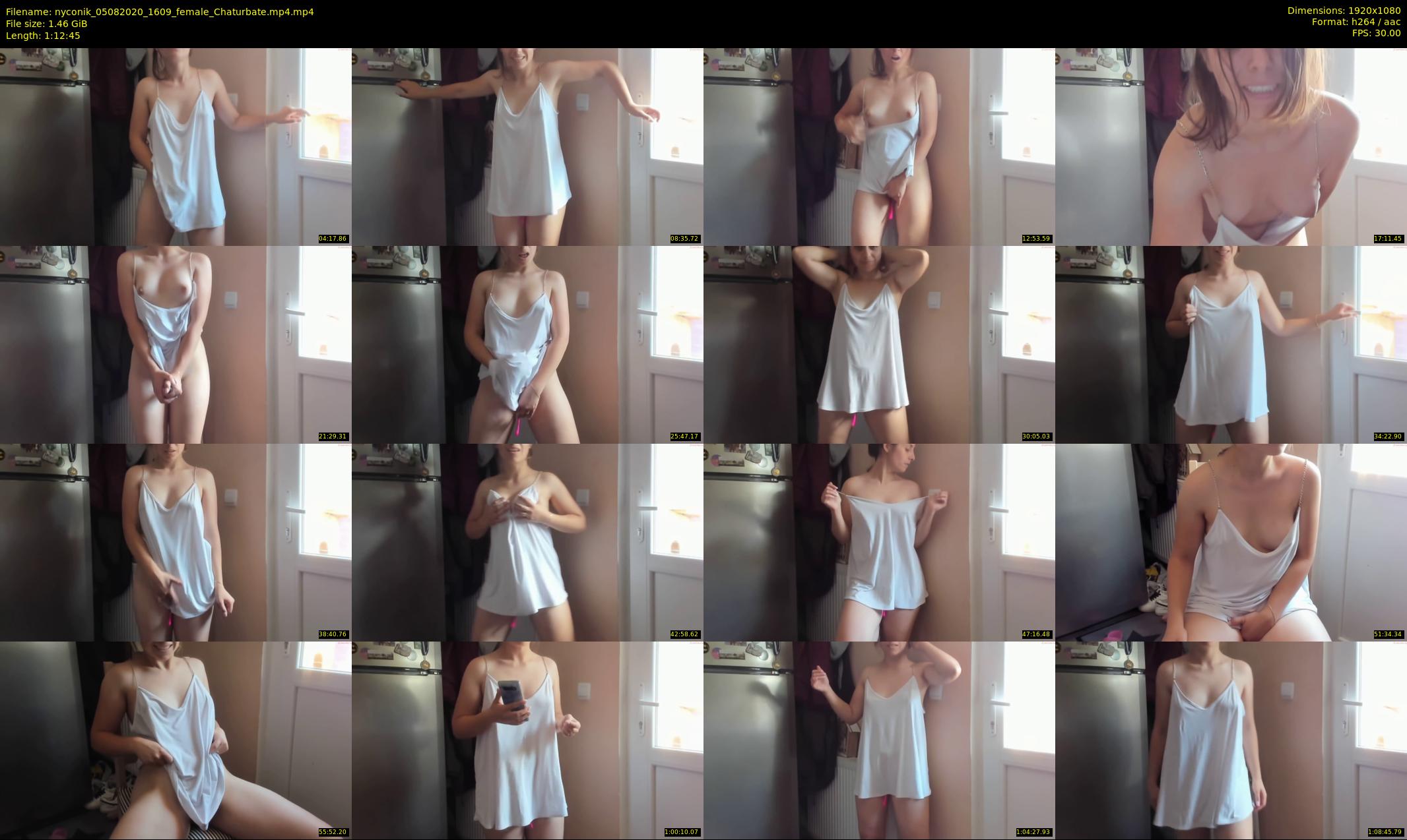 nyconik — 73 minute Chaturbate female cam show recording, 1080p, Aug 5, 2020