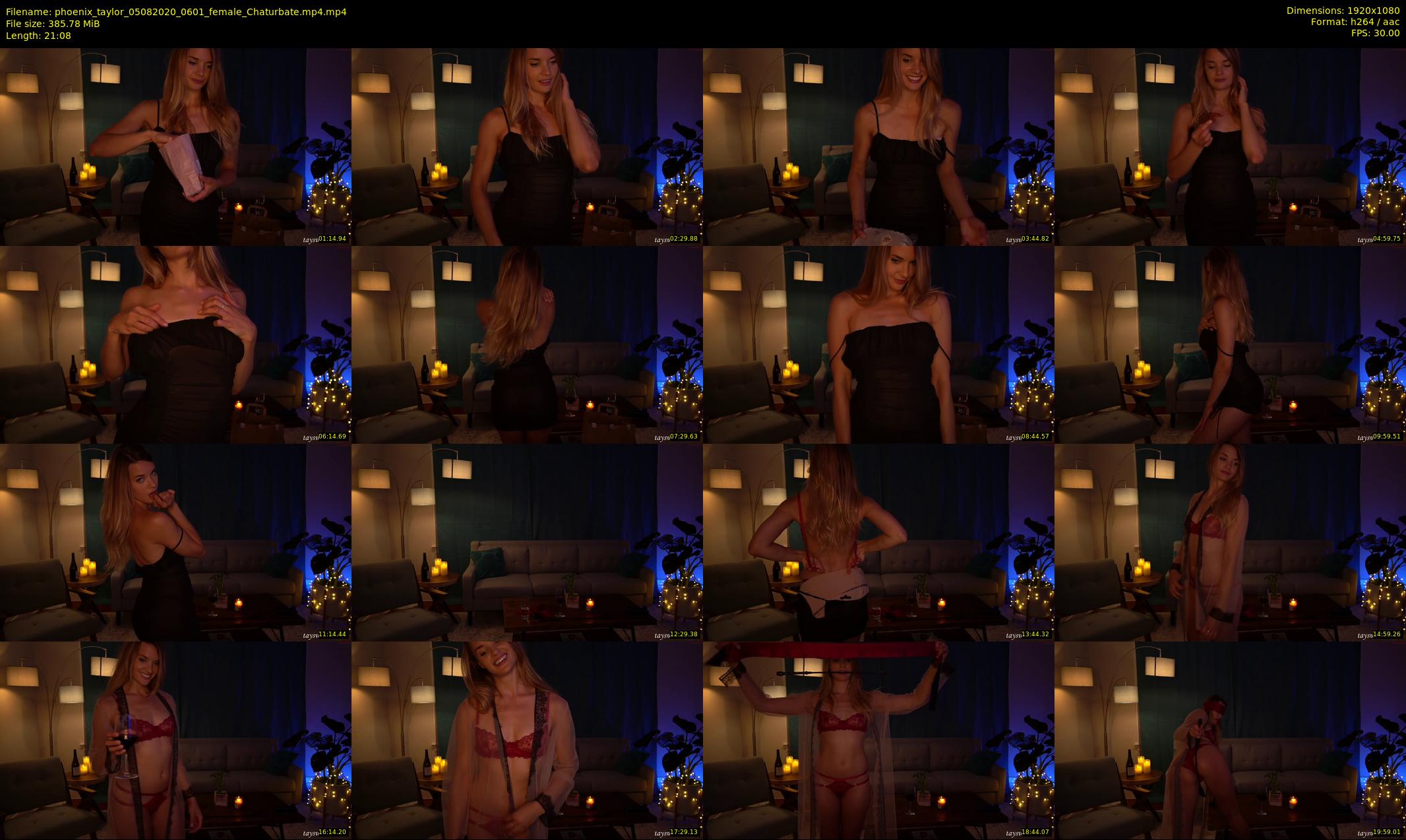 phoenix_taylor — 22 minute Chaturbate female cam show recording, 1080p, Aug 5, 2020