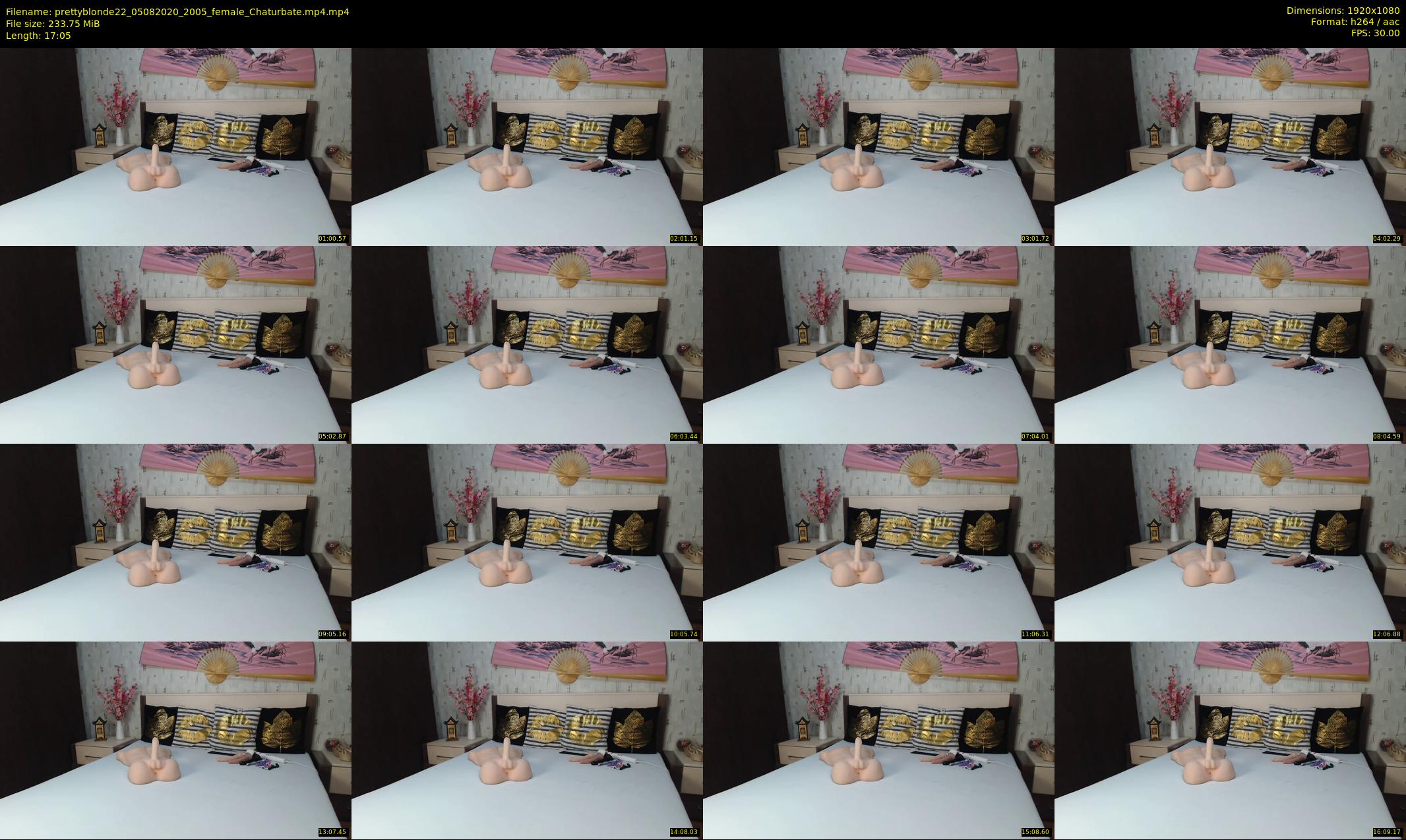prettyblonde22 — 18 minute Chaturbate female cam show recording, 1080p, Aug 5, 2020