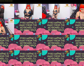 pyrowayne — 12 minute Chaturbate female cam show recording, 720p, Aug 5, 2020