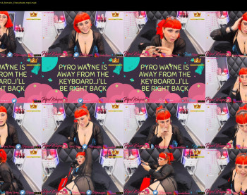 pyrowayne — 54 minute Chaturbate female cam show recording, 720p, Aug 6, 2020