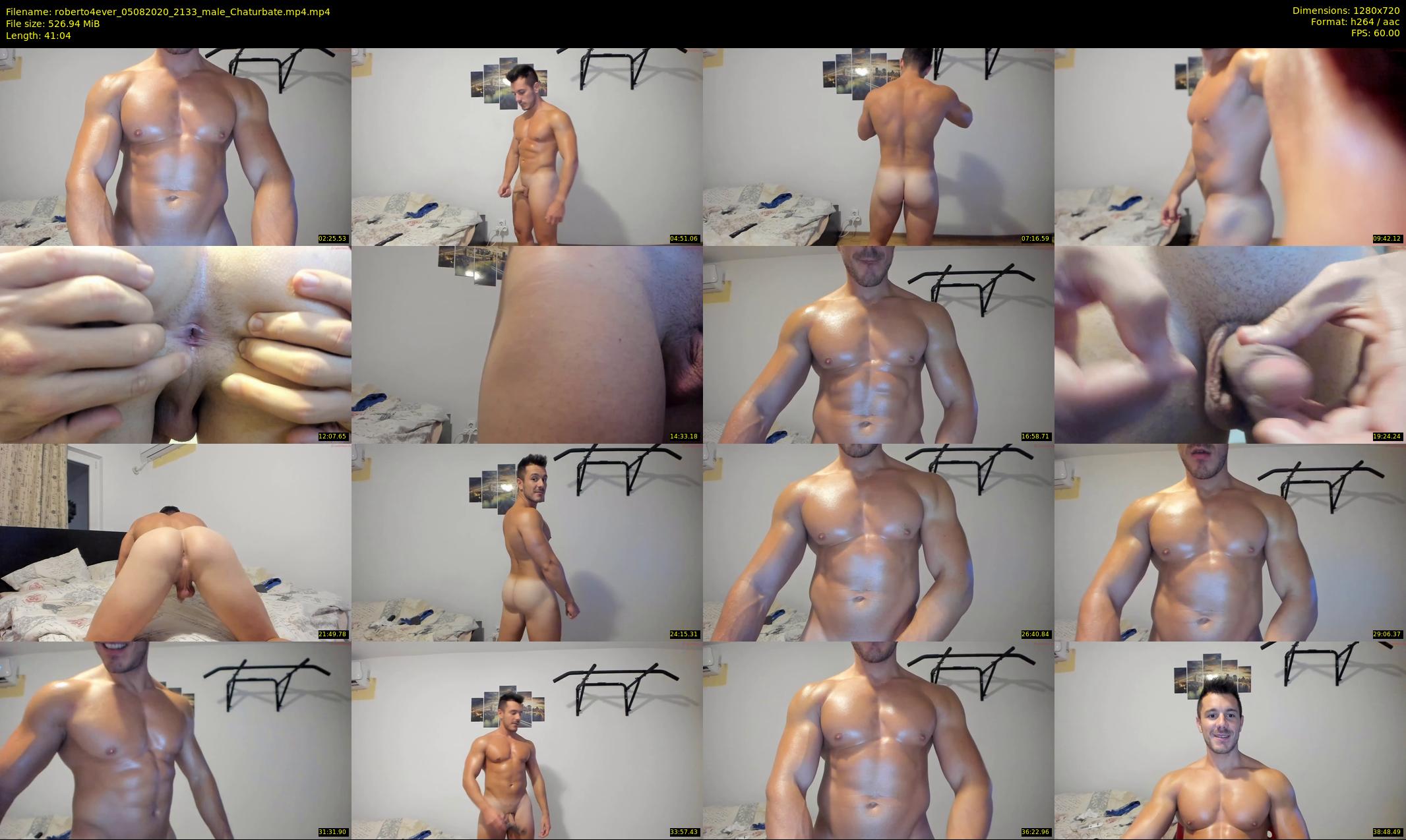 roberto4ever — 42 minute Chaturbate male cam show recording, 720p, Aug 5, 2020