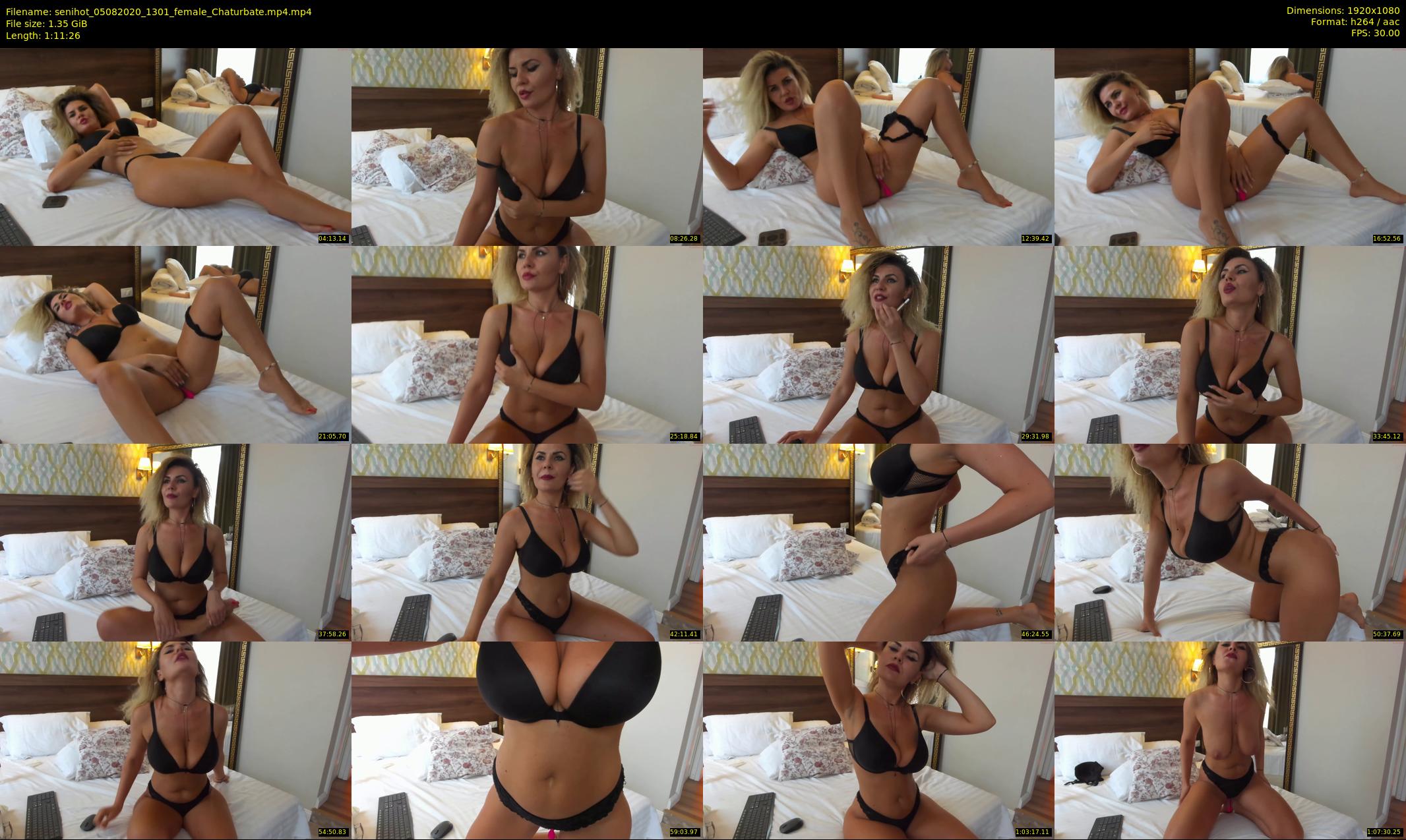 senihot — 72 minute Chaturbate female cam show recording, 1080p, Aug 5, 2020