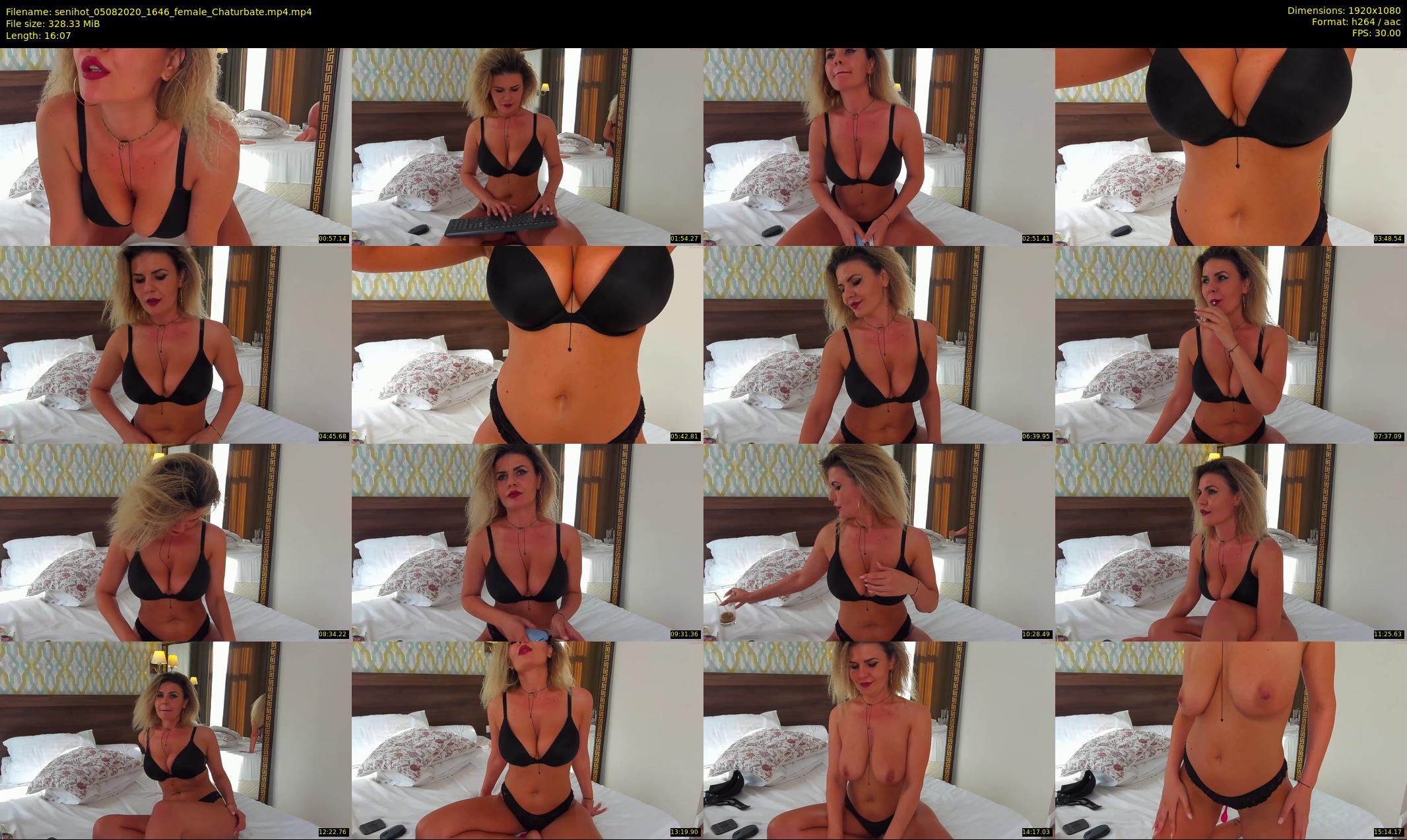 senihot — 17 minute Chaturbate female cam show recording, 1080p, Aug 5, 2020