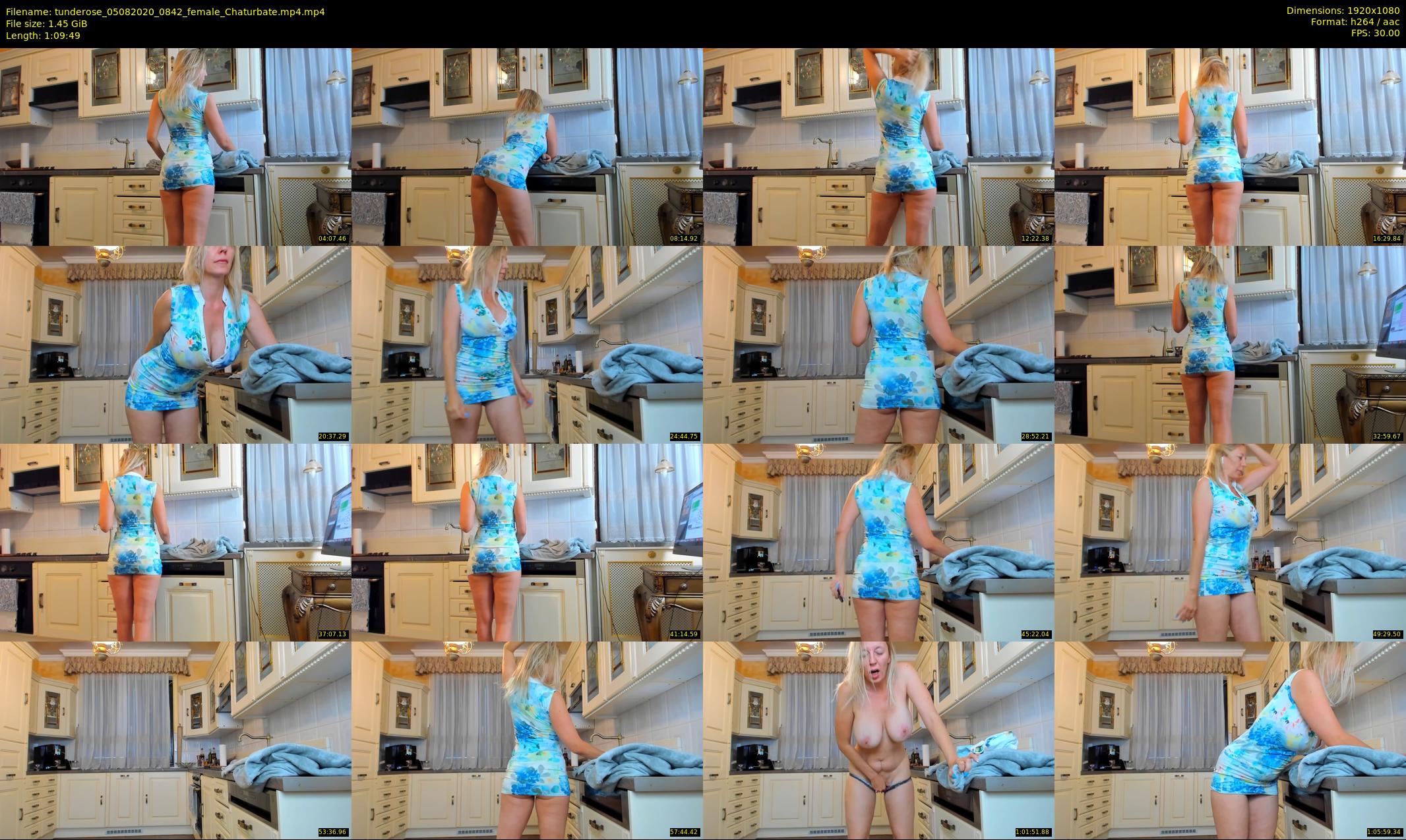 tunderose — 70 minute Chaturbate female cam show recording, 1080p, Aug 5, 2020