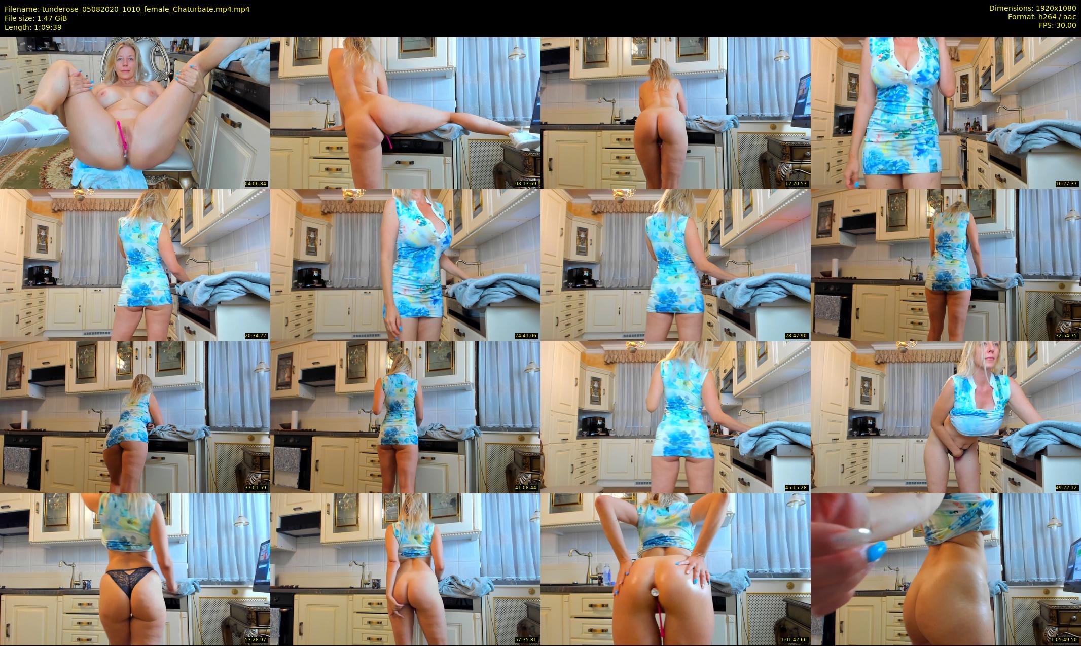 tunderose — 70 minute Chaturbate female cam show recording, 1080p, Aug 5, 2020
