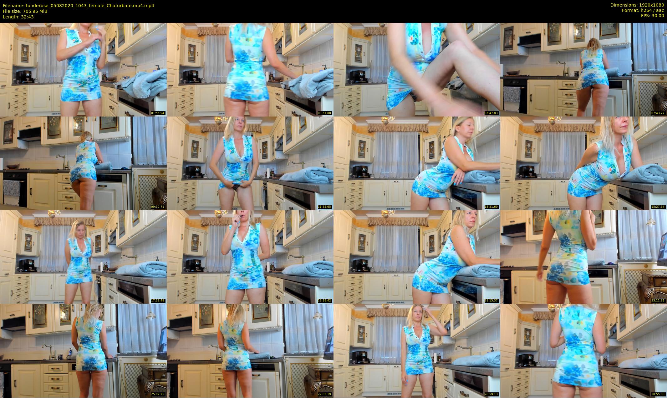 tunderose — 33 minute Chaturbate female cam show recording, 1080p, Aug 5, 2020