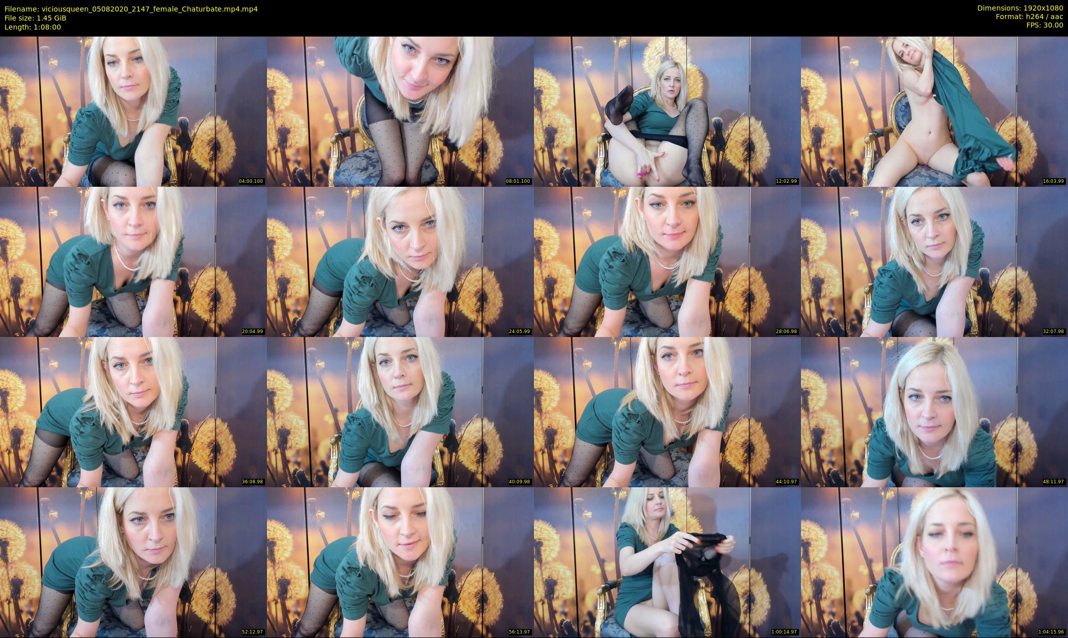 viciousqueen — 68 minute Chaturbate female cam show recording, 1080p, Aug 5, 2020