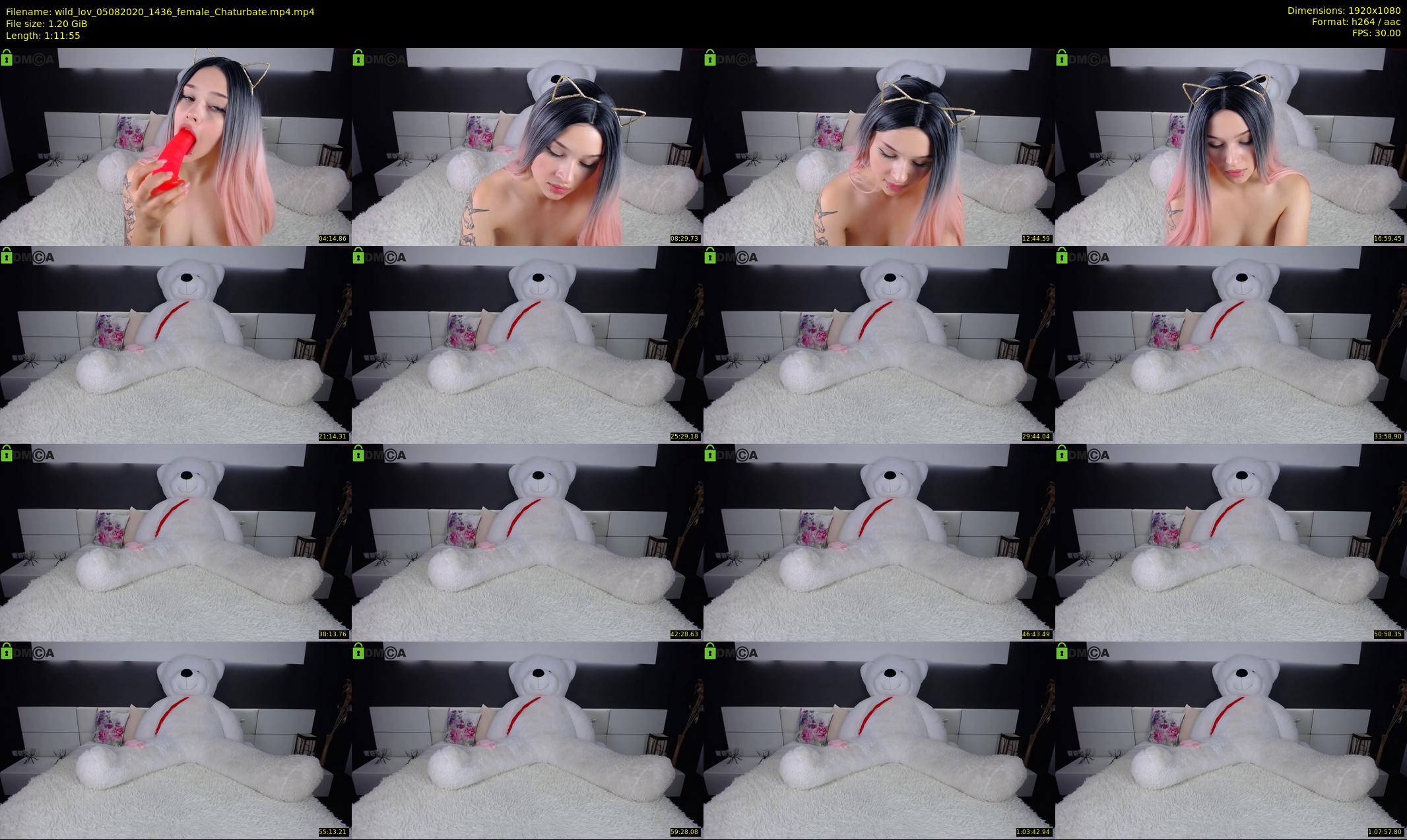 wild_lov — 72 minute Chaturbate female cam show recording, 1080p, Aug 5, 2020