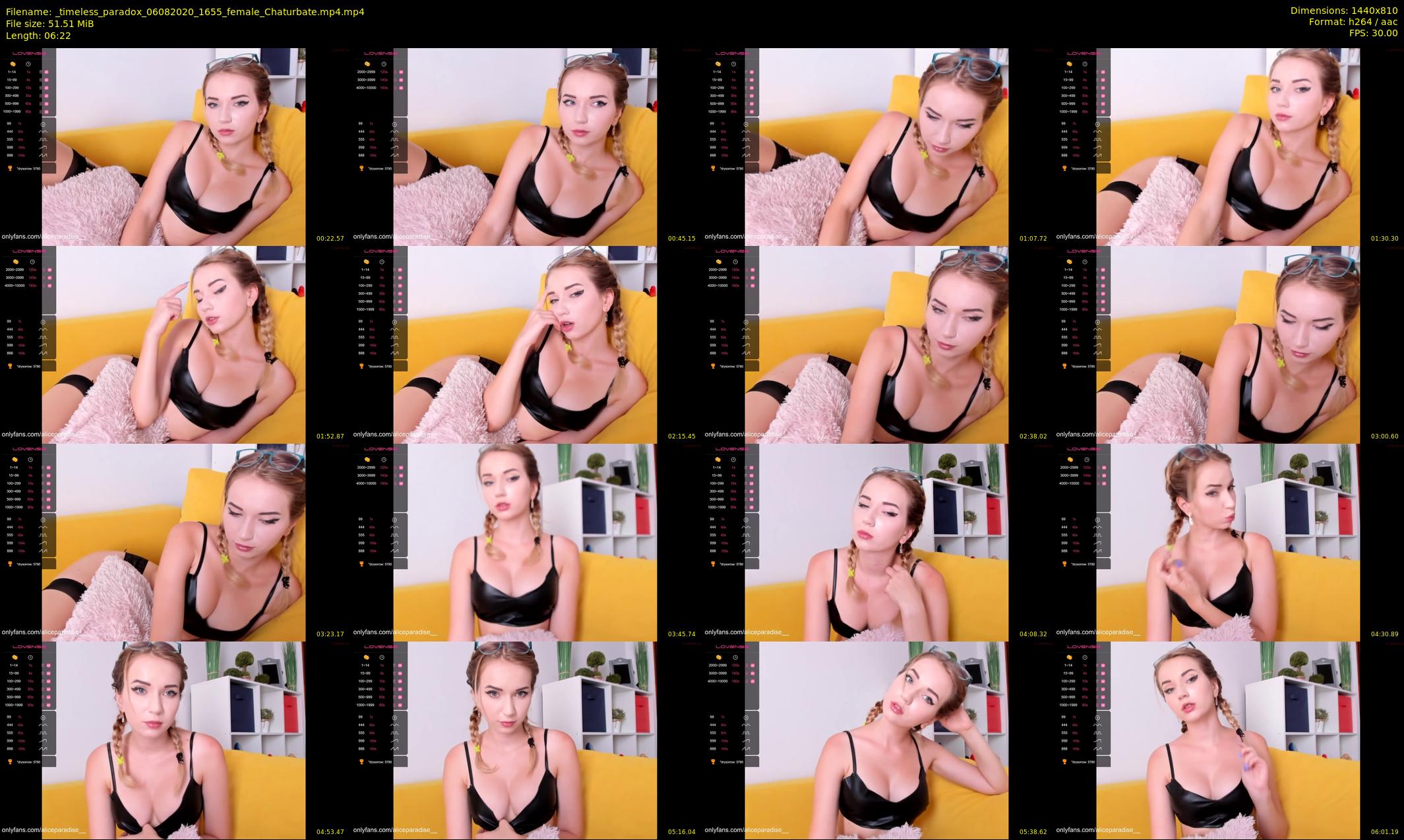 _timeless_paradox — 7 minute Chaturbate female cam show recording, 720p, Aug 6, 2020