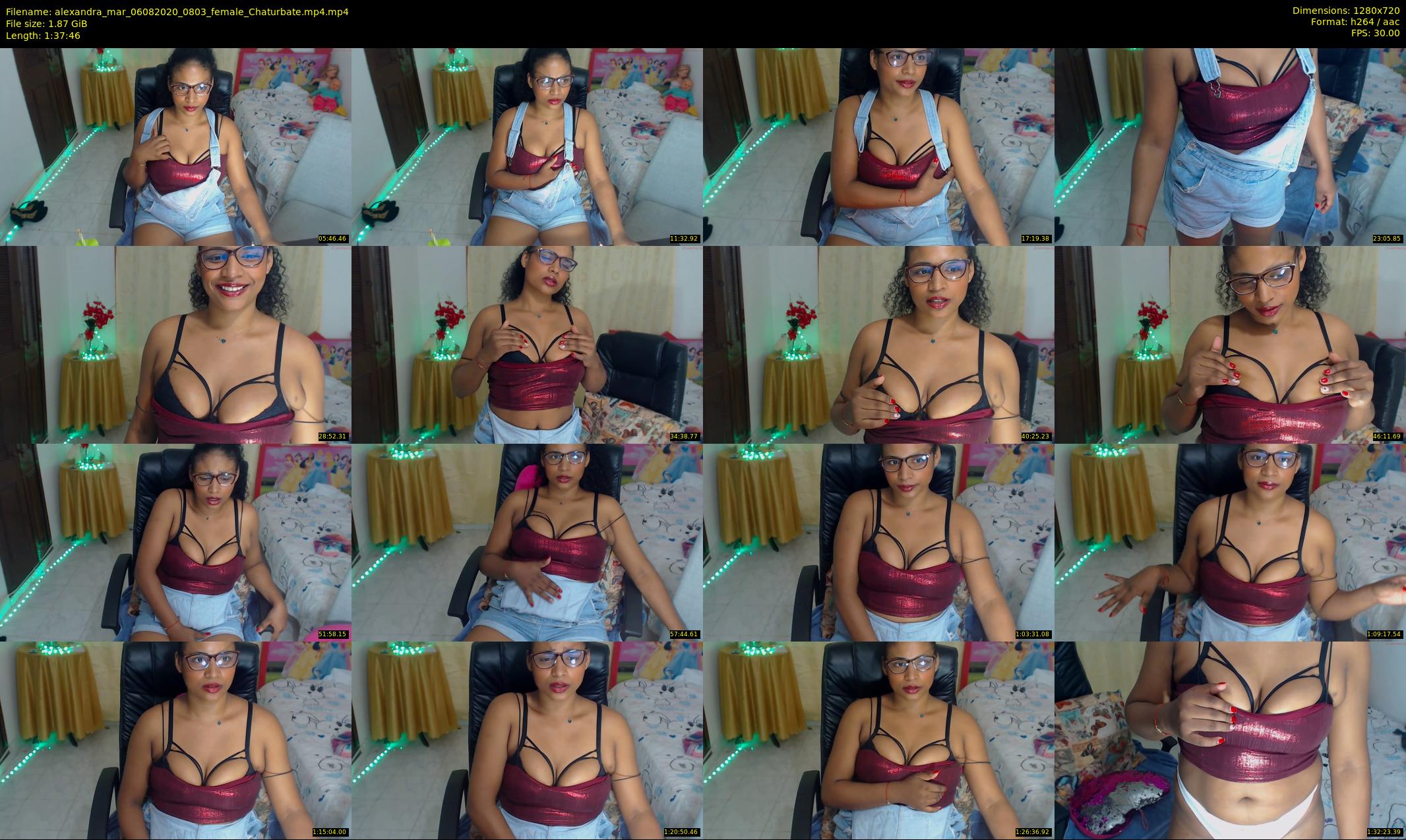 alexandra_mar — 98 minute Chaturbate female cam show recording, 720p, Aug 6, 2020