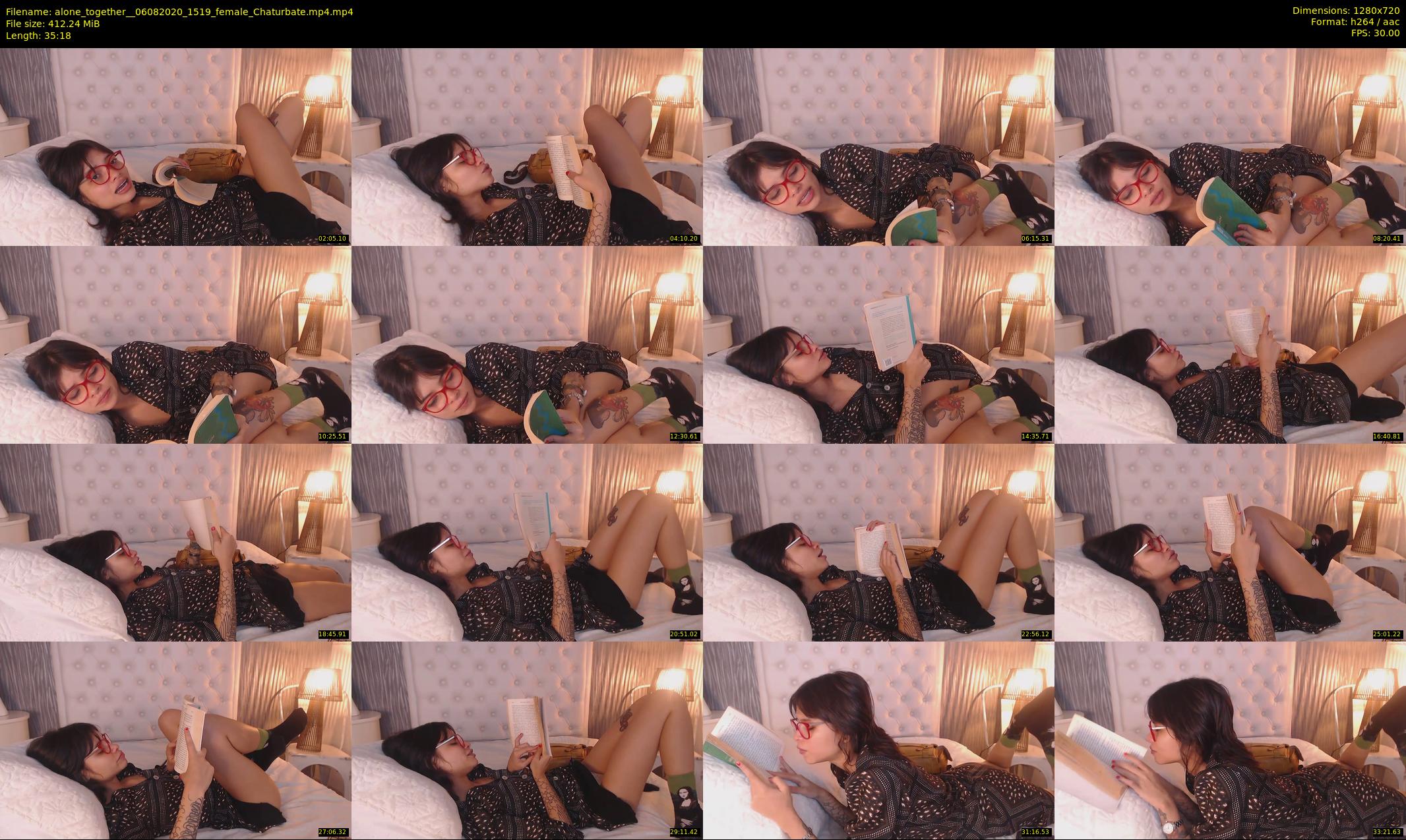 alone_together_ — 36 minute Chaturbate female cam show recording, 720p, Aug 6, 2020