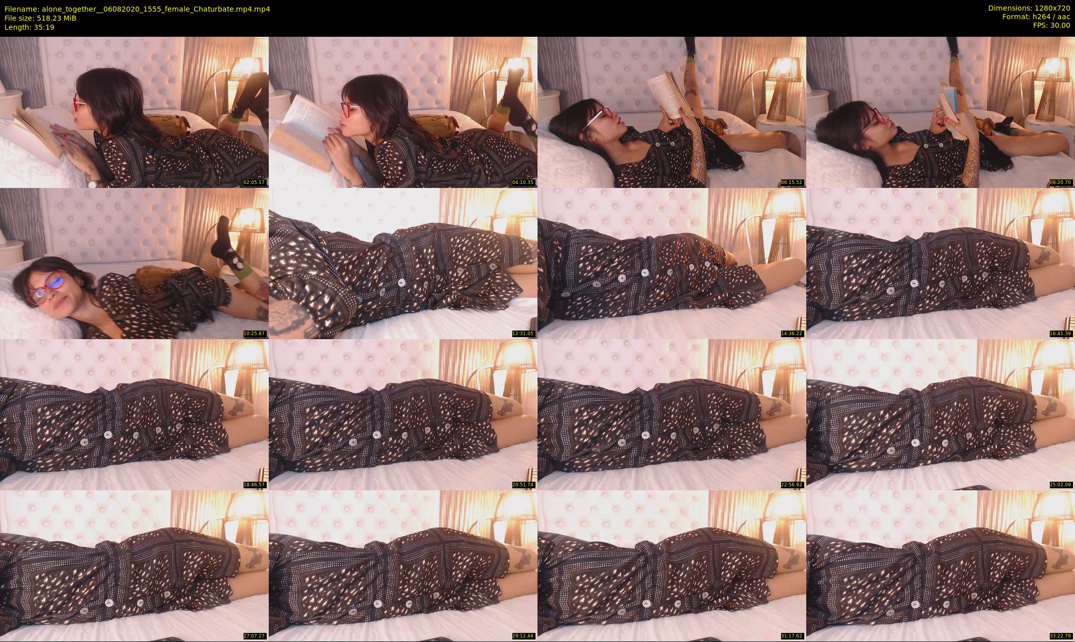 alone_together_ — 36 minute Chaturbate female cam show recording, 720p, Aug 6, 2020