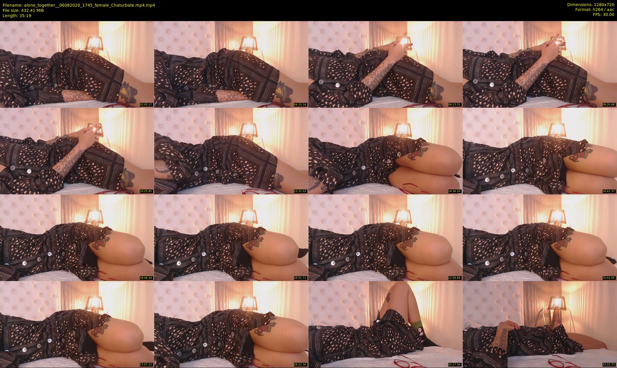 alone_together_ — 36 minute Chaturbate female cam show recording, 720p, Aug 6, 2020
