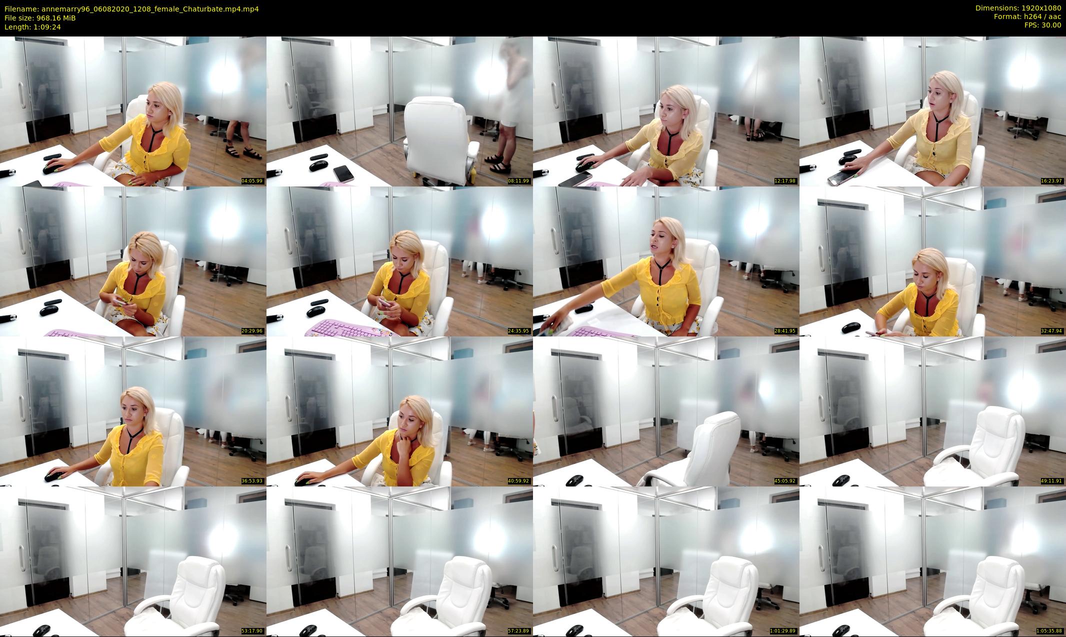 annemarry96 — 70 minute Chaturbate female cam show recording, 1080p, Aug 6, 2020