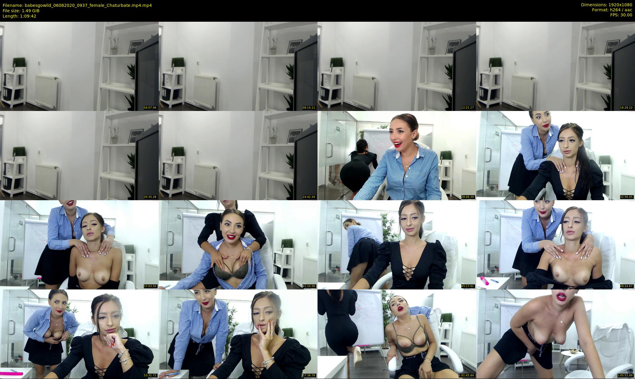 babesgowild — 70 minute Chaturbate couple cam show recording, 1080p, Aug 6, 2020