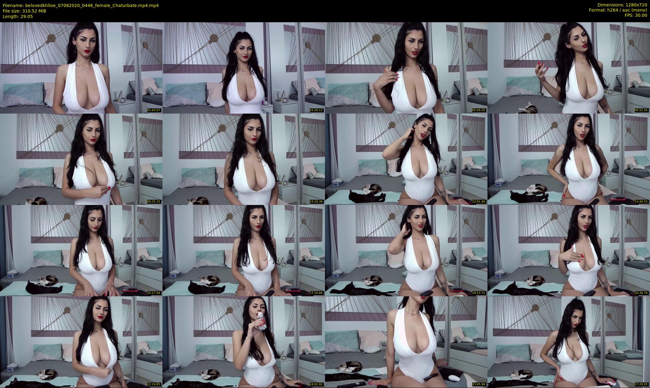 belovedkhlloe — 30 minute Chaturbate female cam show recording, 720p, Aug 7, 2020