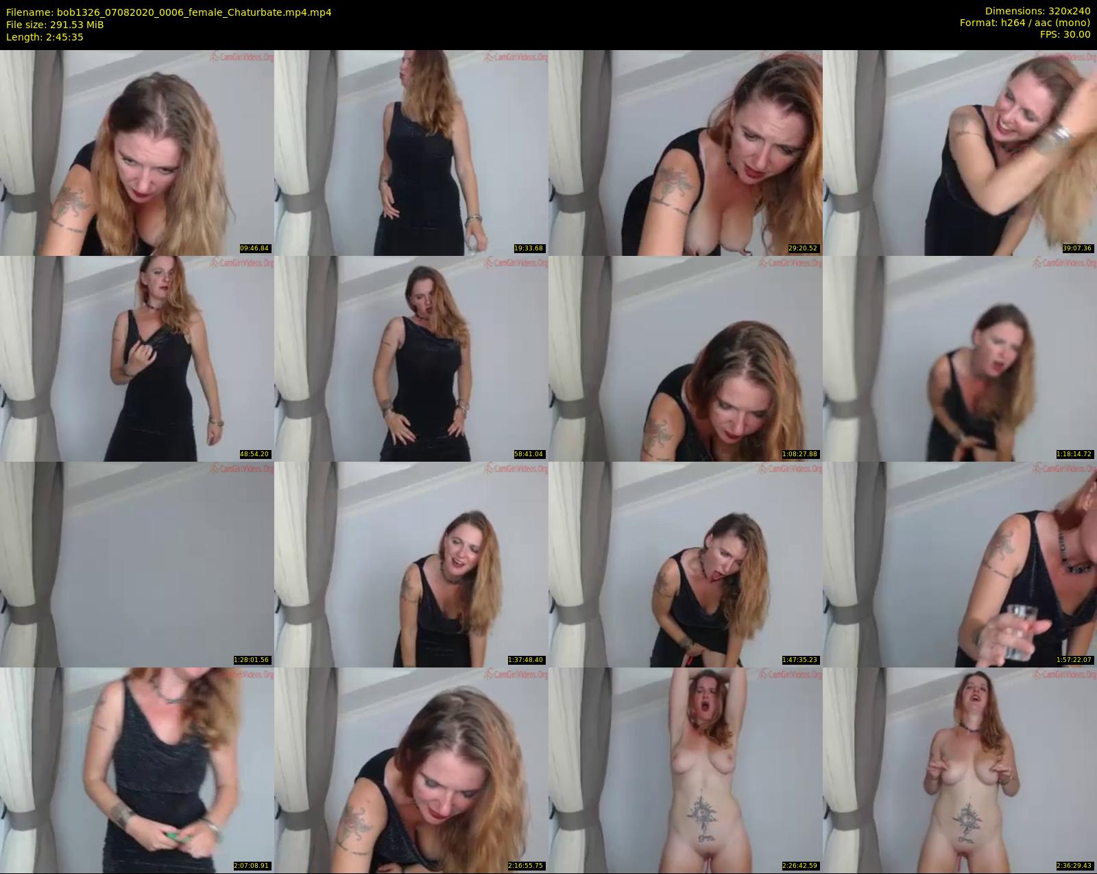 bob1326 — 166 minute Chaturbate female cam show recording, SD, Aug 7, 2020