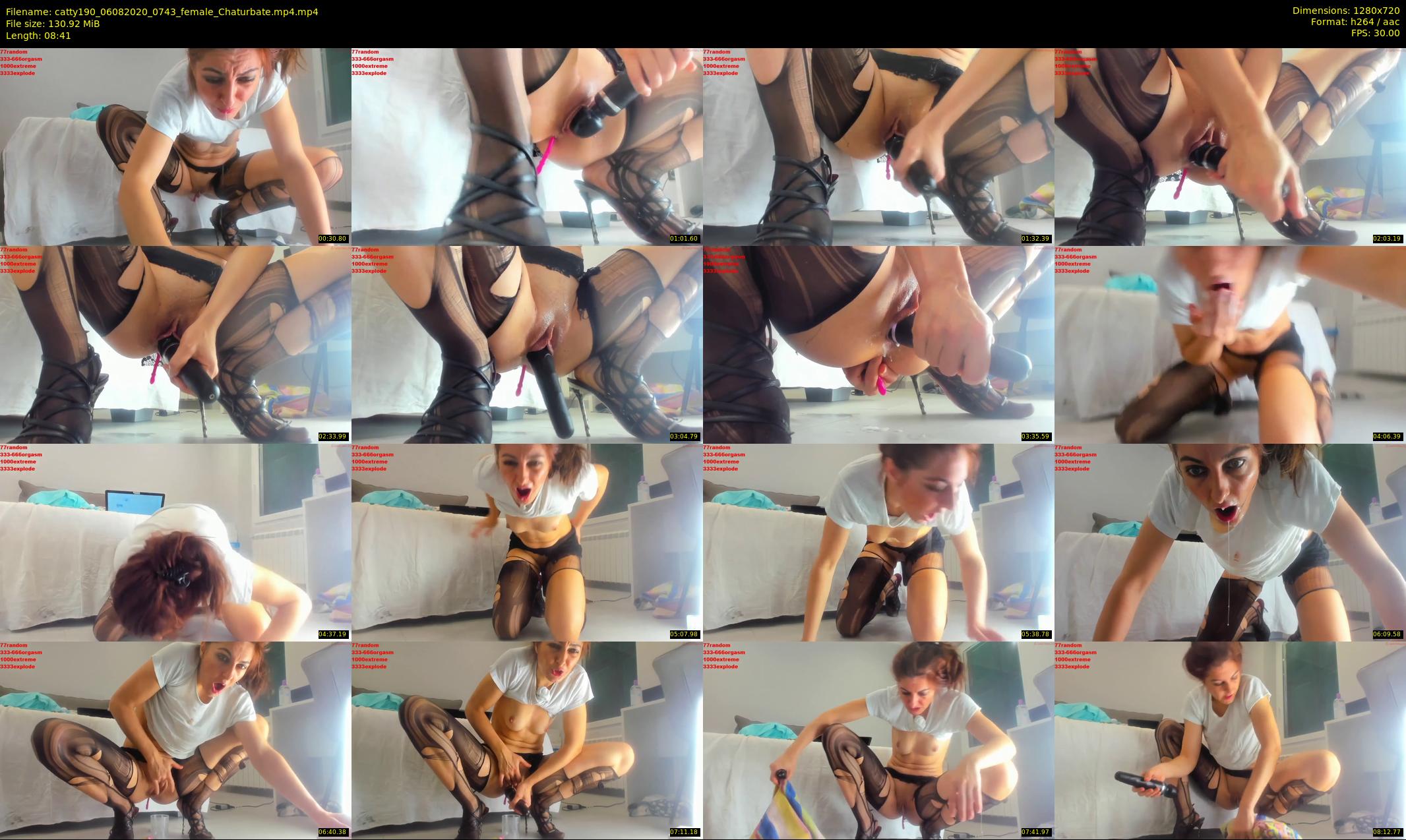 catty190 — 9 minute Chaturbate female cam show recording, 720p, Aug 6, 2020