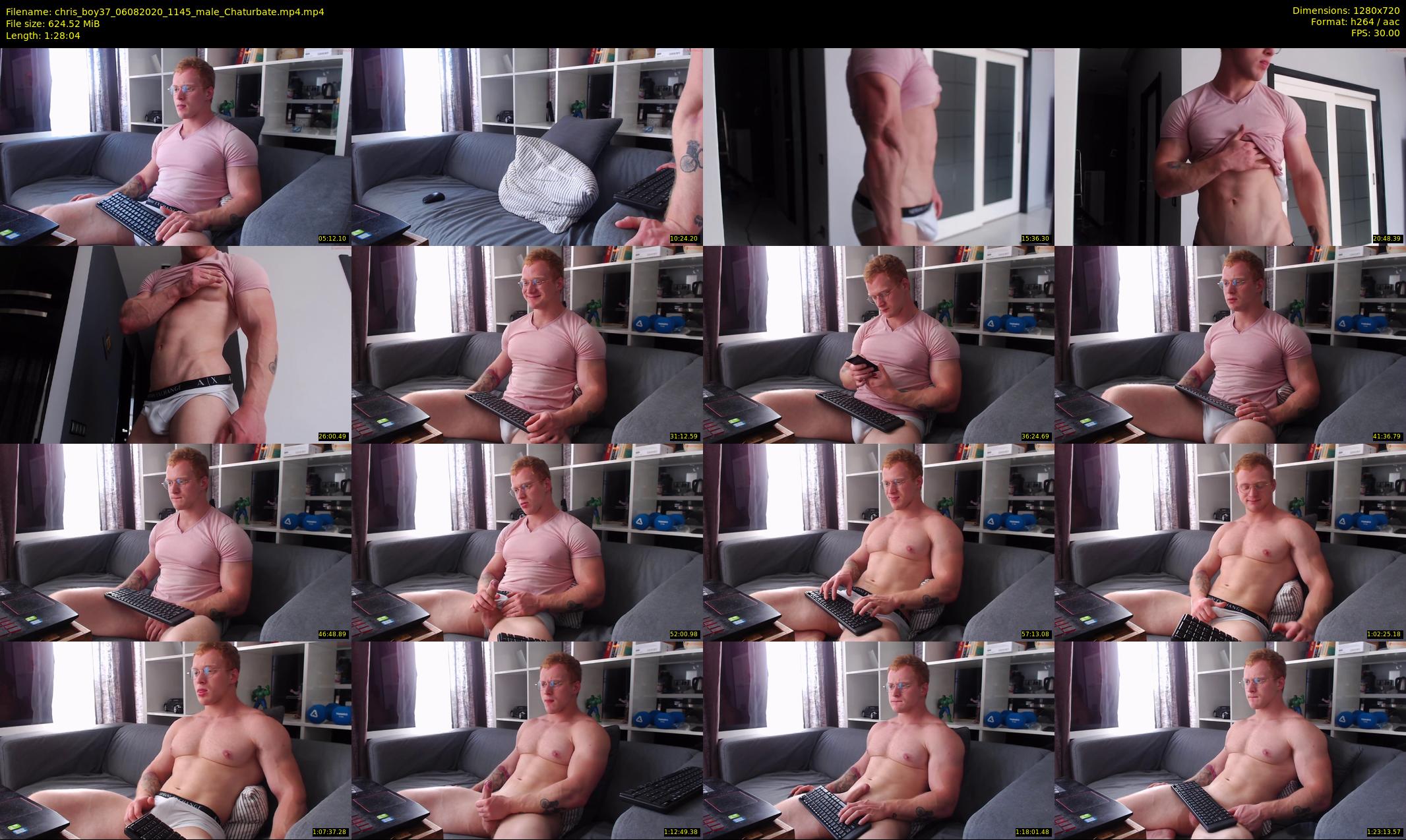 chris_boy37 — 89 minute Chaturbate male cam show recording, 720p, Aug 6, 2020